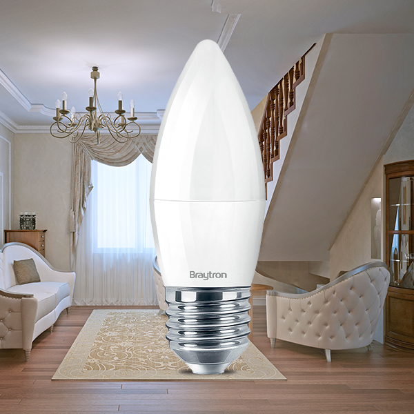 BRY-ADVANCE-6,5W-E27-C37-PLS-6500K-LED BULB – Ansicht 2