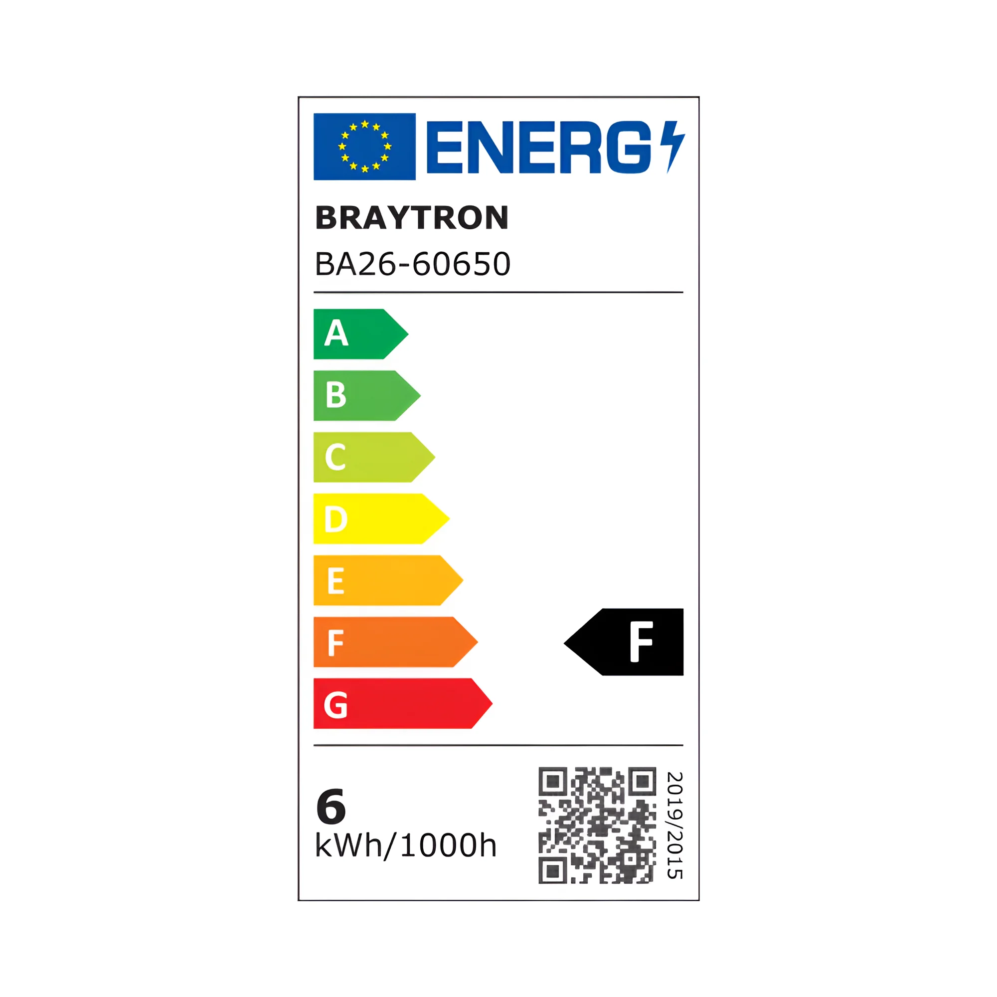 Braytron 10er Set GU10 LED Spot 6W dimmbar, 530 Lumen, 38° Abstrahlwinkel, GU10 LED Leuchtmittel 230V, LED Strahler für Deckenstrahler & Einbaustrahler (3000K Warmweiß) – Ansicht 6