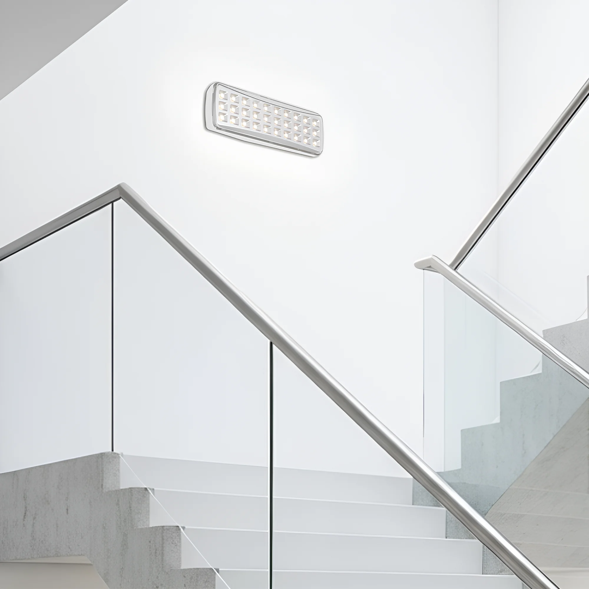 Braytron LED Notleuchte Notbeleuchtung, Akku Fluchtwegleuchte, IP20 – Ansicht 2