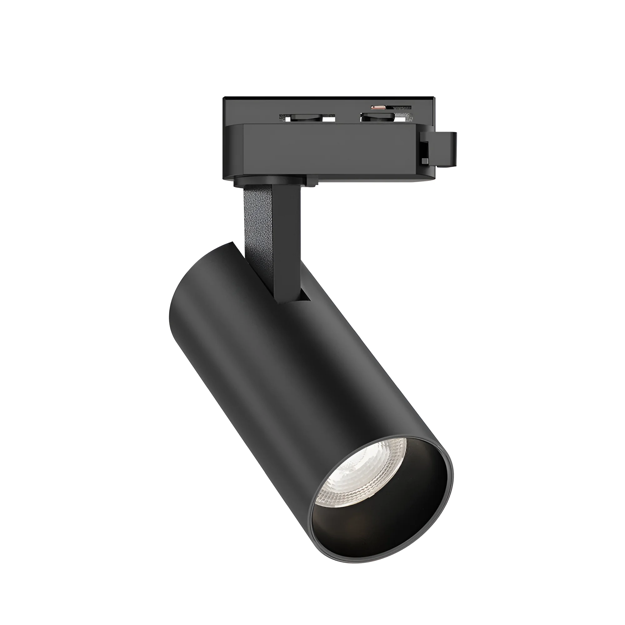 Spot sur rail LED 15W noir 1-phase 3CCT – Projecteur magasin orientable – BD40-00481