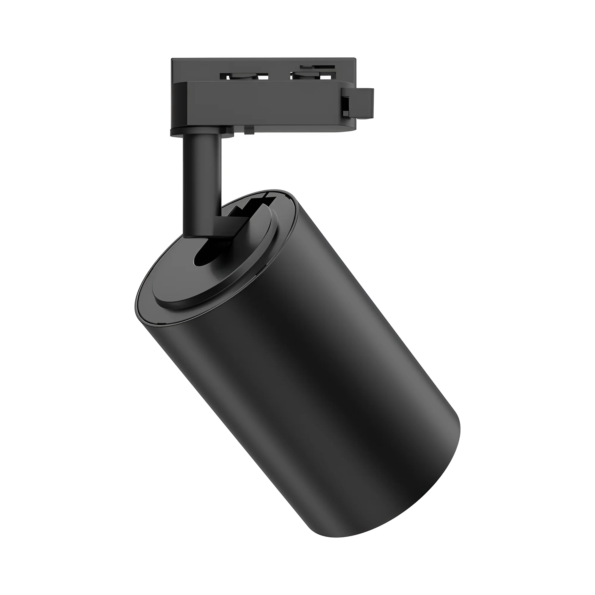 Braytron LED Schienenstrahler 30W für 1-Phasen Schienensystem, dreh- und schwenkbar, 3CCT 3000K 4000K 6500K, LED Track Light Aluminium Deckenstrahler, für Büro, Shop, Küche (Schwarz, 30, Watt) – Ansicht 6