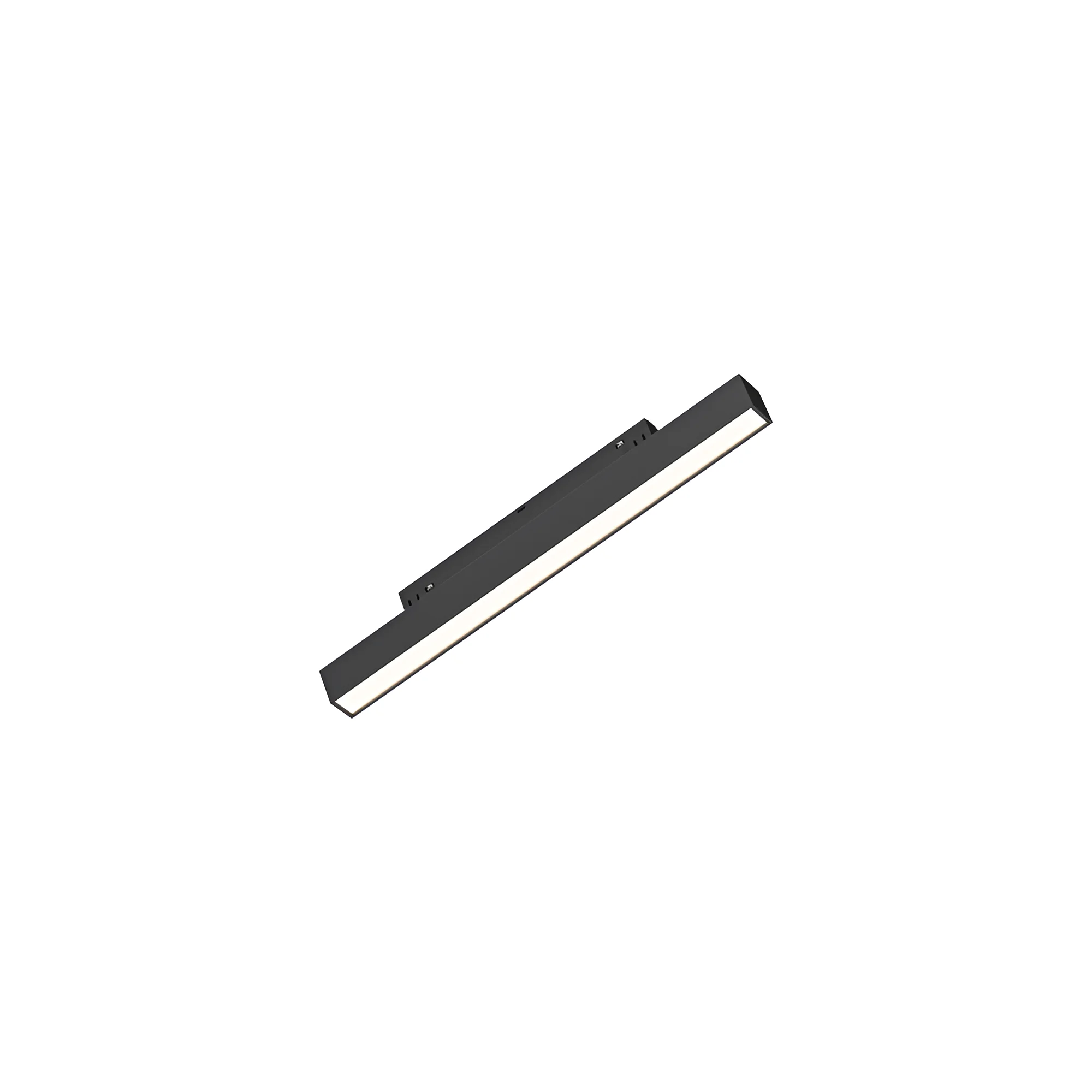 Réglette LED magnétique 300mm 10W noir 3en1 48V DC – Système Magtrack M20 – BD60-00381
