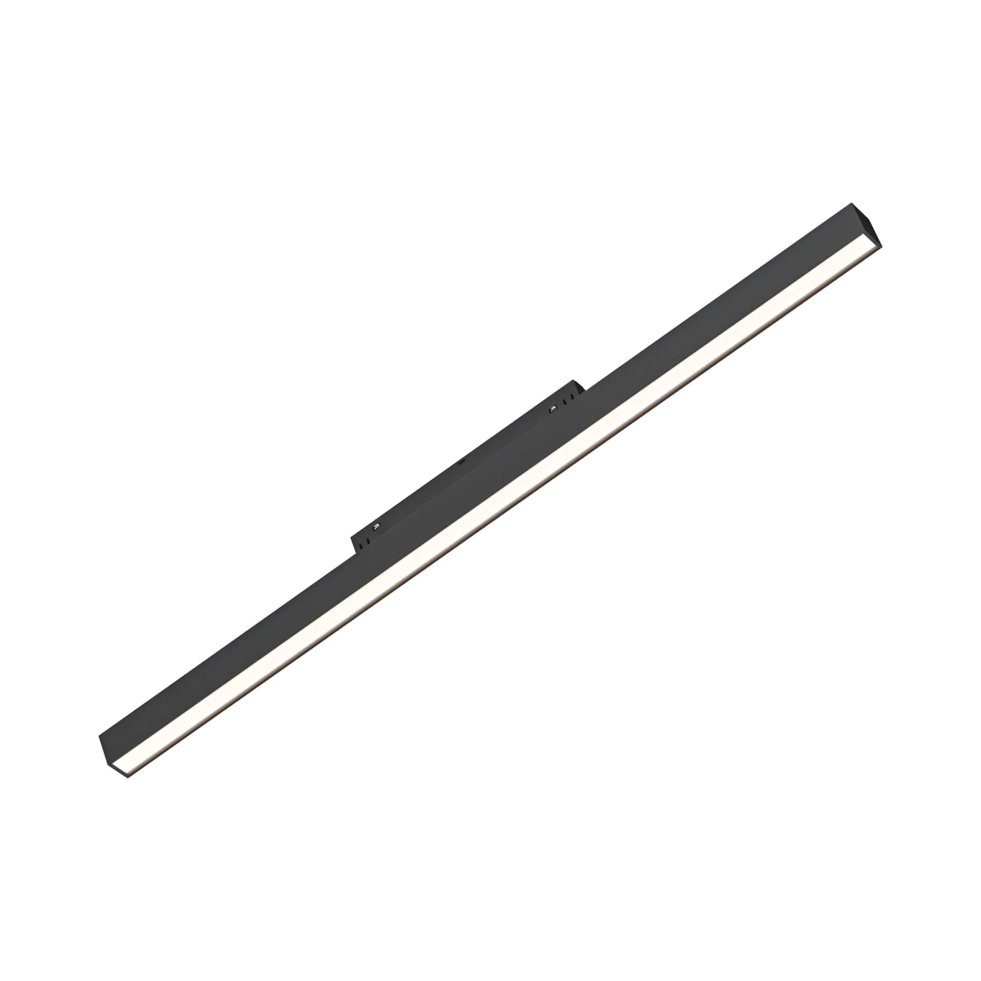 Réglette LED magnétique 600mm 18W noir 3en1 48V DC – Système Magtrack M20 – BD60-00681