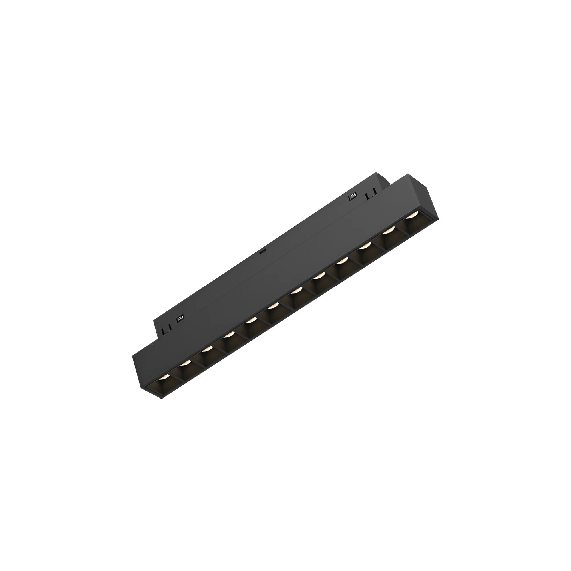 Spot linéaire LED magnétique 220mm 12W noir 3en1 48V – Magtrack M20 – BD60-01281