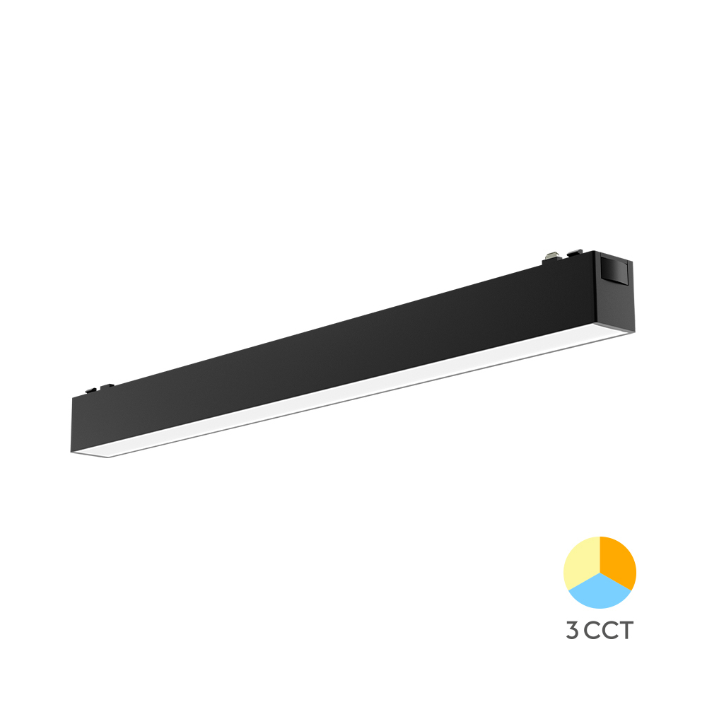 MAGNETNA LINEARNA SVETILJKA 10W CRNI CCT 48VDC