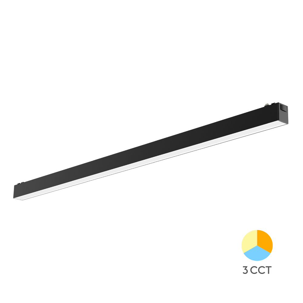 MAGNETNA LINEARNA SVETILJKA 18W CRNI CCT 48VDC