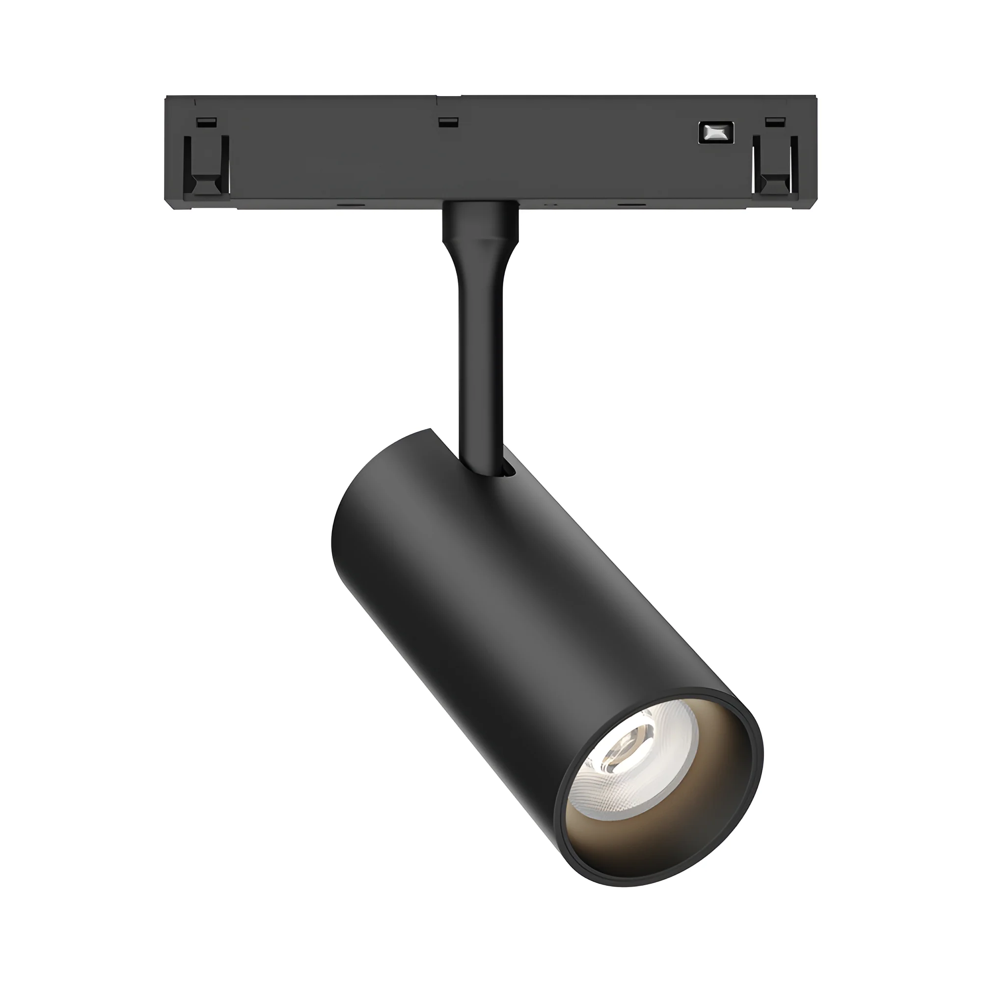Spot sur rail magnétique LED 45mm 10W noir 3en1 48V – Magtrack M20 – BD61-00281