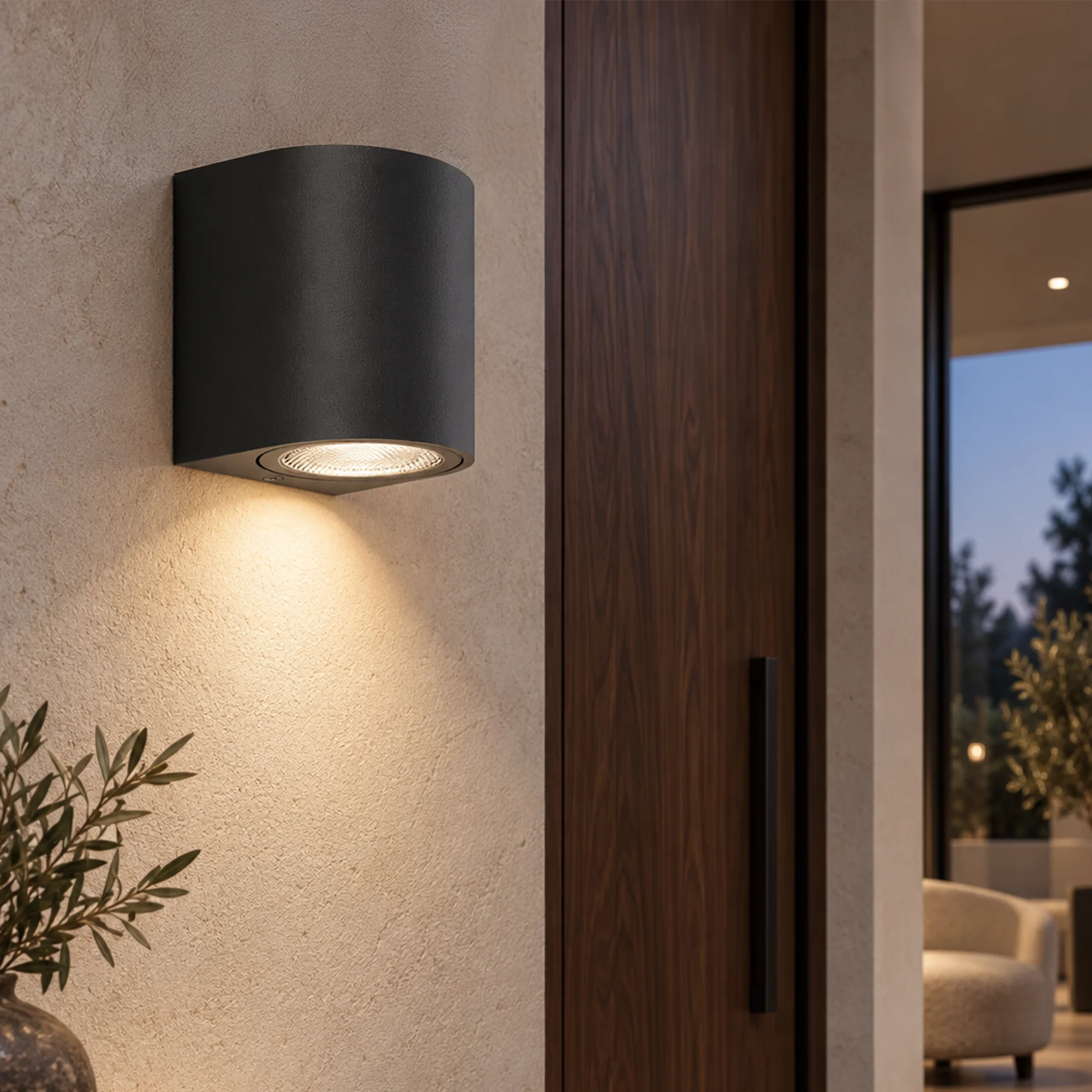 BRY-RITA-PR-WL.1-BLC-1xGU10-IP44-WALL LIGHT