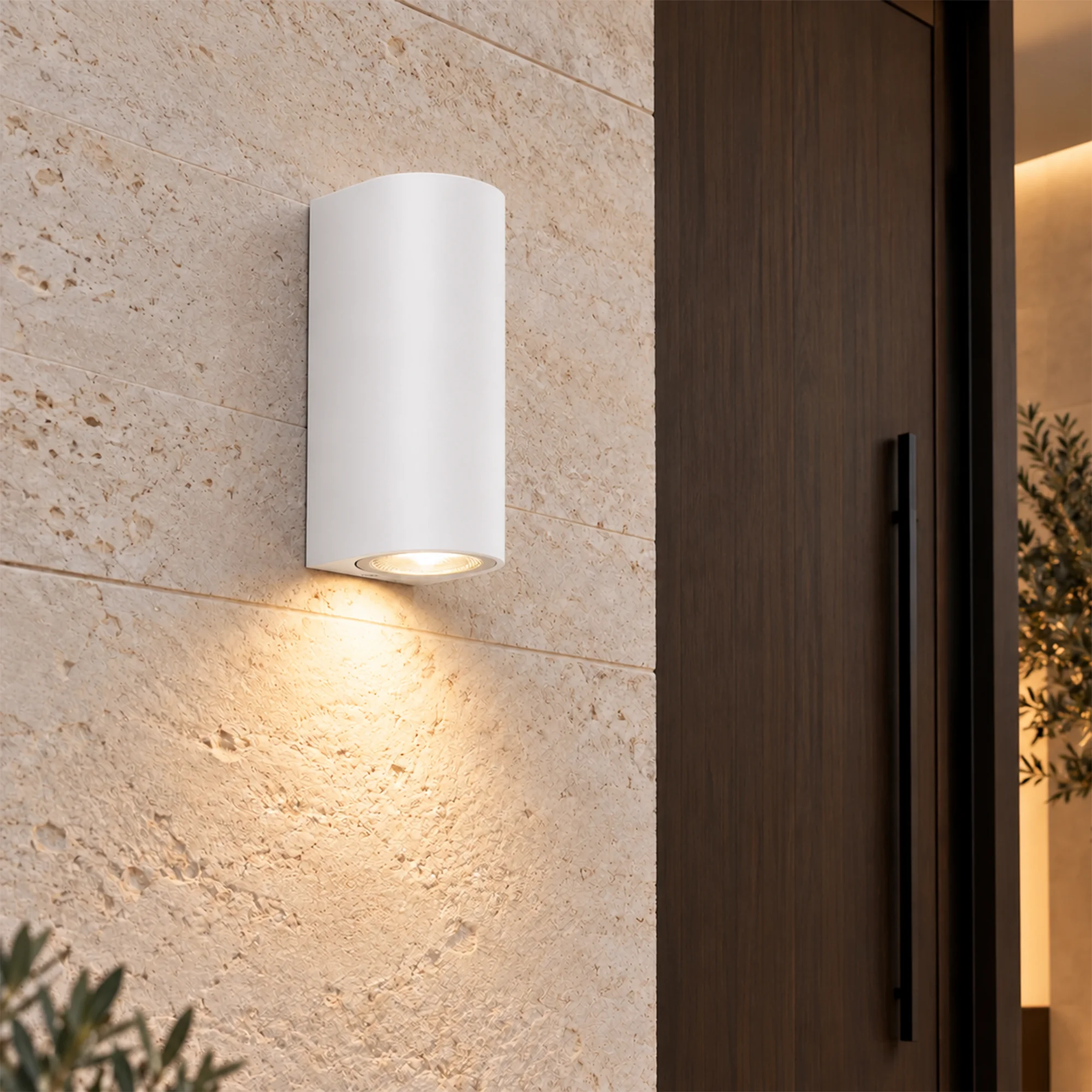BRY-RITA-PR-WL.2-WHT-2xGU10-IP44-WALL LIGHT
