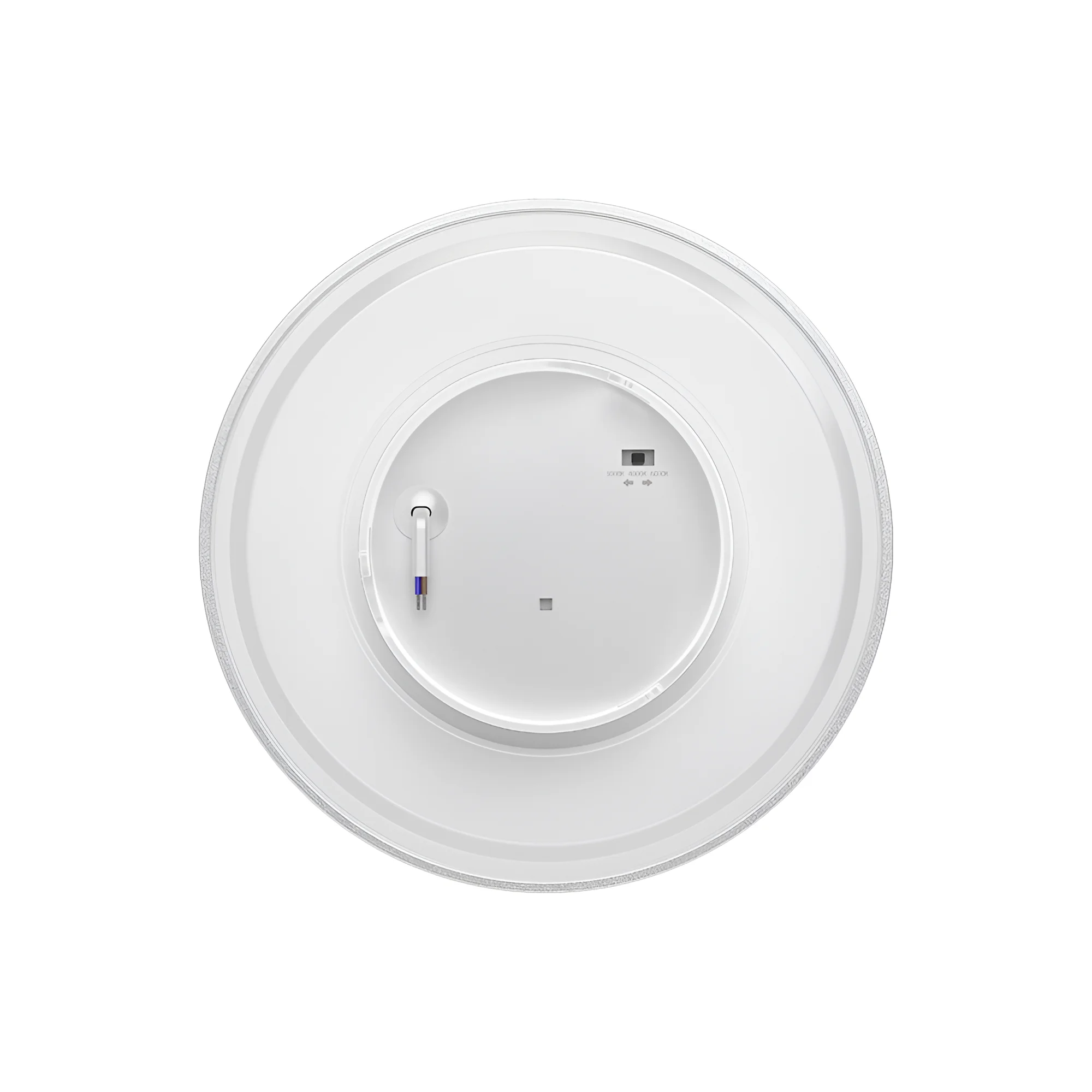 Braytron LED Wandleuchte Außen Rund Ø120 mm, 8W 760lm, IP65 Wasserdicht, 3CCT Farbtemperatur Einstellbar 3000K–6000K, Moderne Indirekte Wandlampe für Balkon, Terrasse, Flur & Badezimmer, Weiß – Ansicht 4