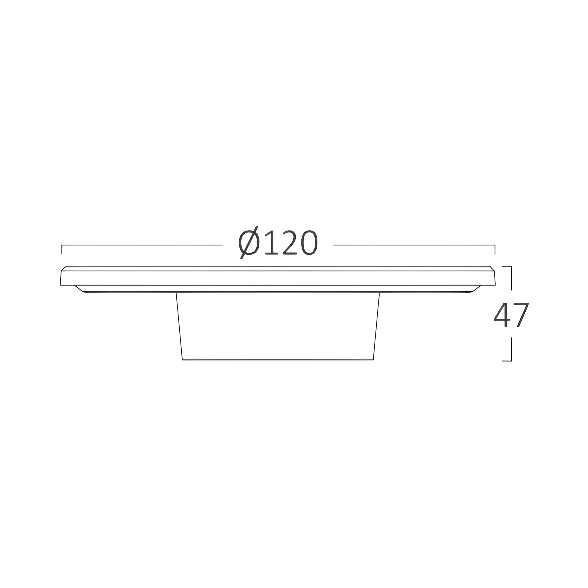Braytron LED Wandleuchte Außen Rund Ø120 mm, 8W 760lm, IP65 Wasserdicht, 3CCT Farbtemperatur Einstellbar 3000K–6000K, Moderne Indirekte Wandlampe für Balkon, Terrasse, Flur & Badezimmer, Weiß – Ansicht 6