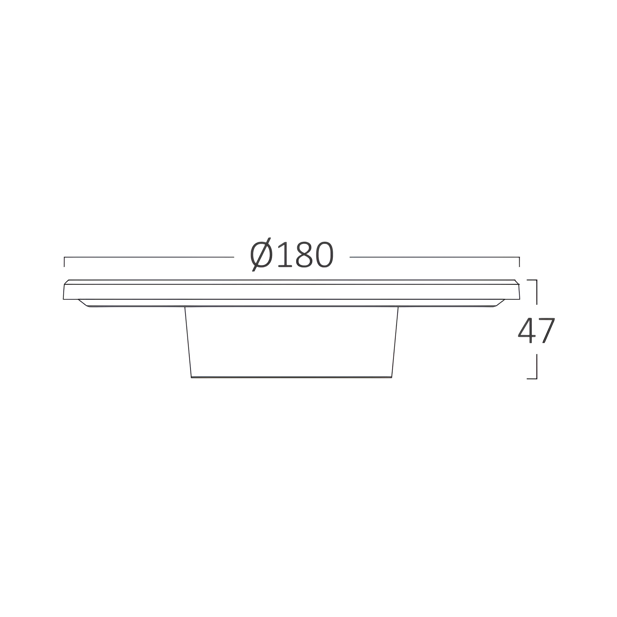 Braytron LED Wandleuchte Deckenleuchte Rund Ø180 mm 10W 950lm IP65 mit 3CCT (3000K–6000K), indirekte Designer Wandlampe für Balkon, Terrasse, Flur & Bad, Schwarz (Schwarz, 10, Watt) – Ansicht 6