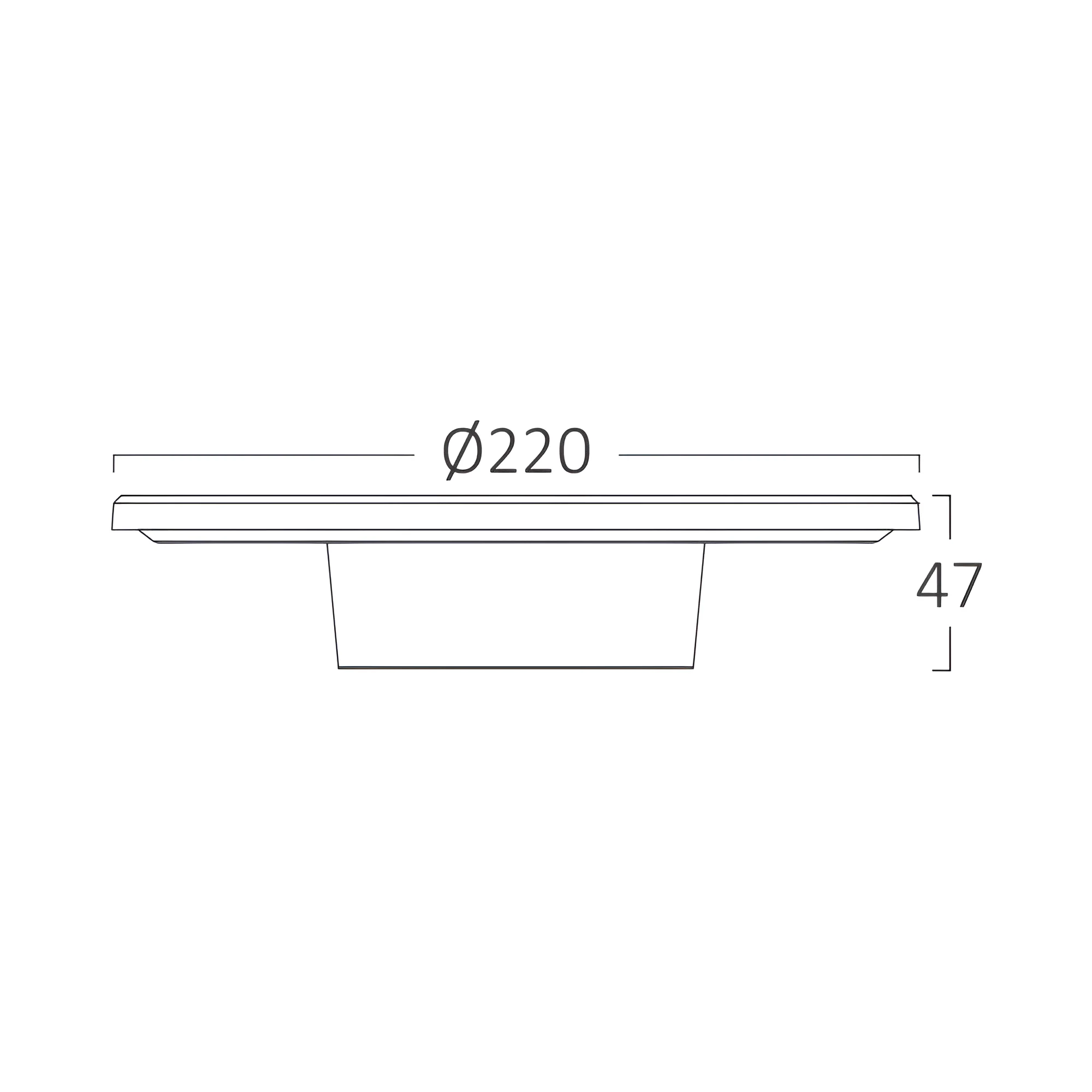 Braytron LED Wandleuchte Grau Rund Ø220 mm – 12W 1160lm IP65 Außenwandleuchte mit 3CCT (3000K/4000K/6000K), indirekte Designer Wandlampe für Balkon, Terrasse, Flur & Bad – Ansicht 6
