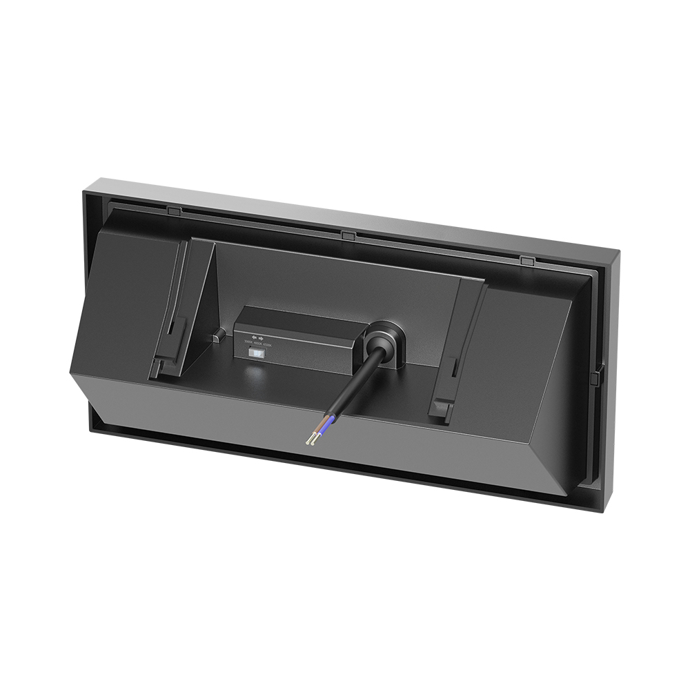 Braytron LED Strahler Außen 20W, 2000 Lumen, Warmweiß, Neutralweiß, Kaltweiß 3IN1, IP65 wasserdicht, Fluter Flutlicht Außenstrahler (Dark Grey) – Ansicht 6