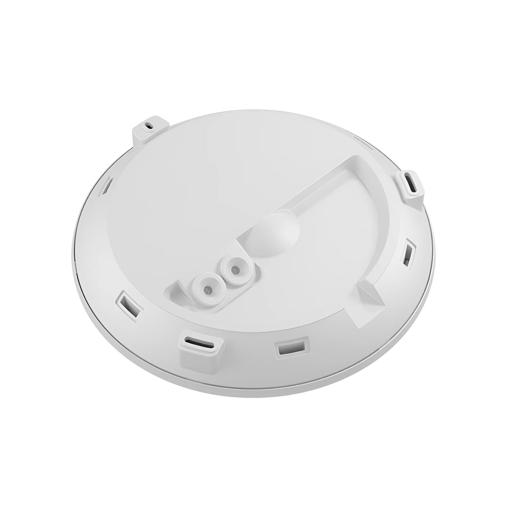 Braytron Außen Deckenleuchte IP65 Ø265mm Weiß – E27 Fassung max.23W – Runde Feuchtraumlampe mit Bewegungsmelder (Microwave Sensor) für Bad, Keller, Garage & Balkon – Ansicht 6