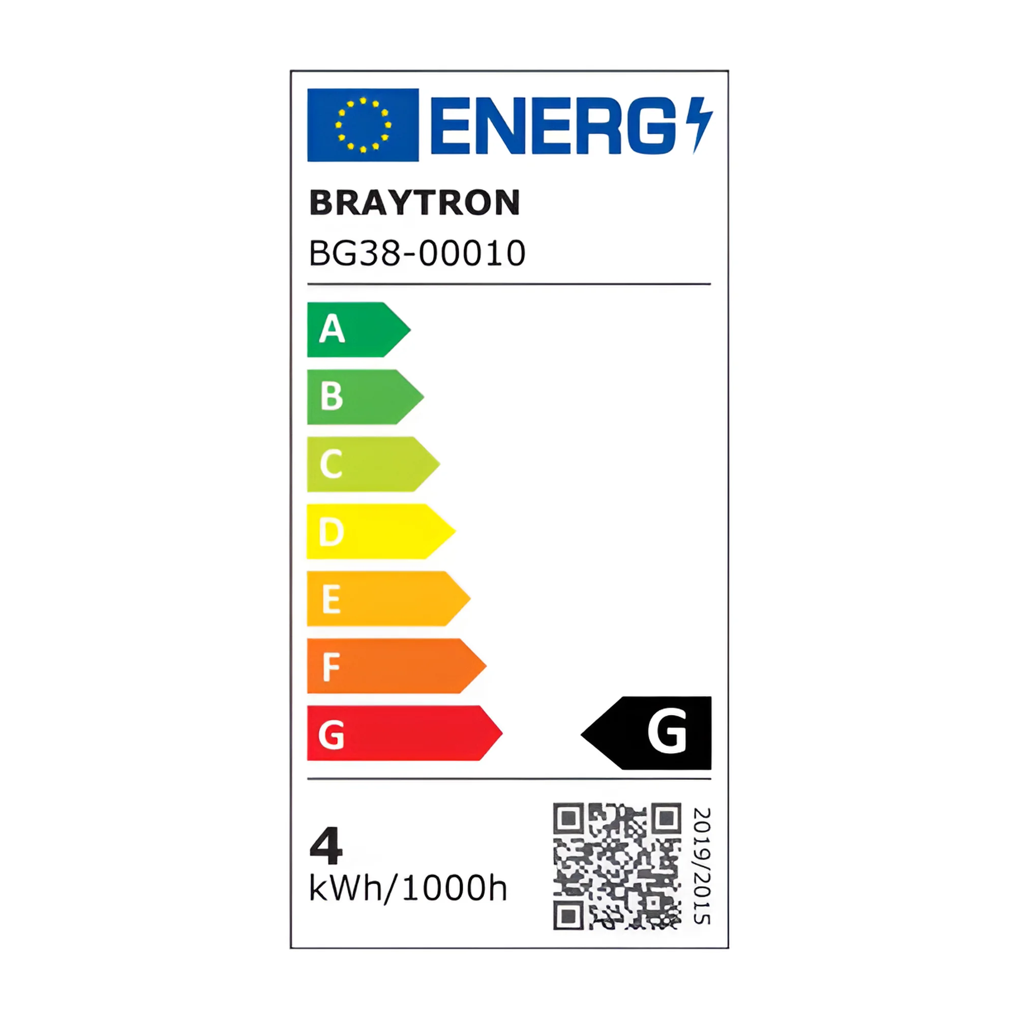 Braytron LED Strahler Außen 4W, 230 Lumen, Warmweiß 3000K, IP65 wasserdicht, Fluter Flutlicht Außenstrahler (Weiß) – Ansicht 6