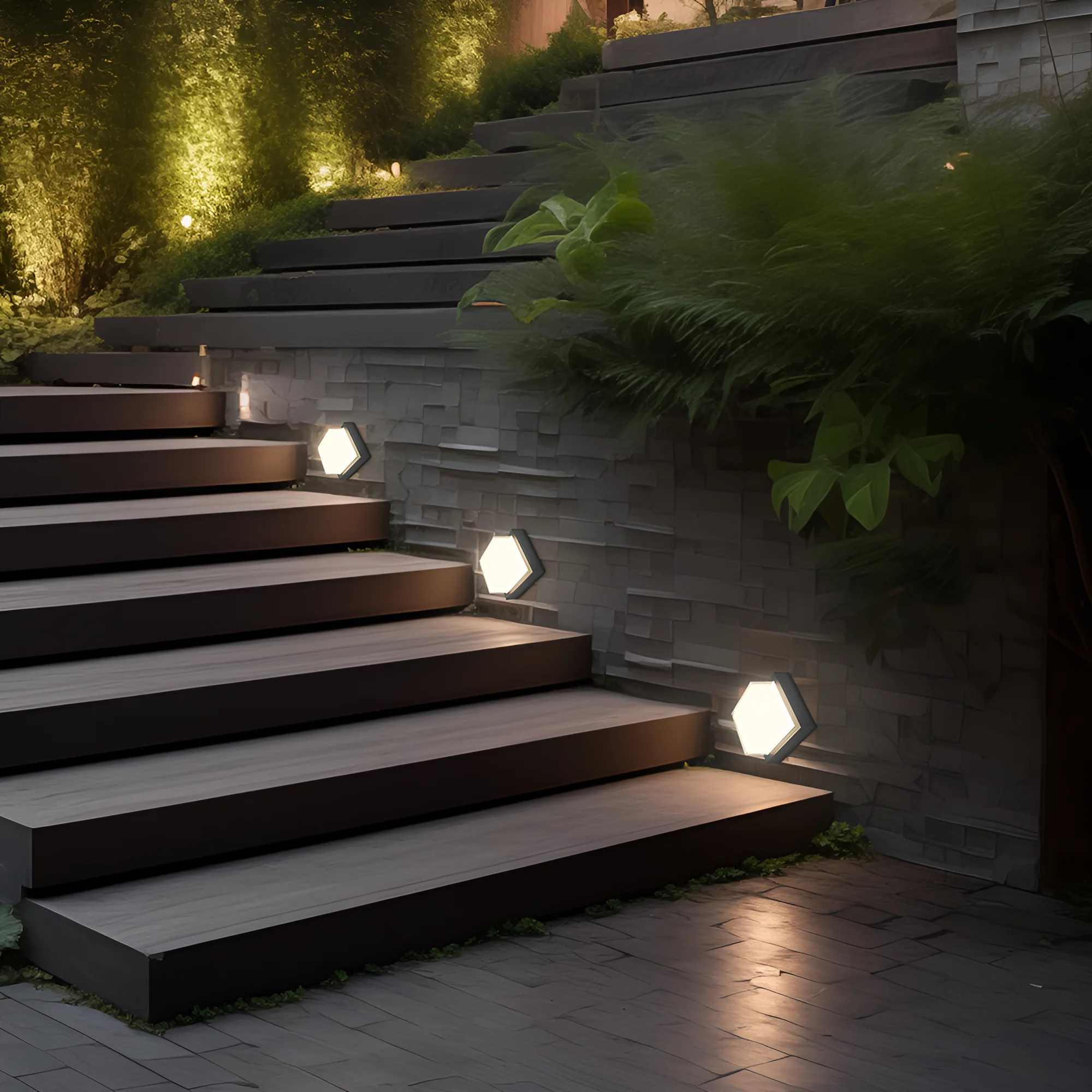 Braytron LED Eckige Wandleuchte Außen 15W IP65 Warmweiß 3000K – Wetterfeste Wandlampe Deckenlampe für Eingang, Treppenhaus, Balkon, Fassade – 1450lm, 120° Abstrahlwinkel, langlebig & energiesparend – Ansicht 3