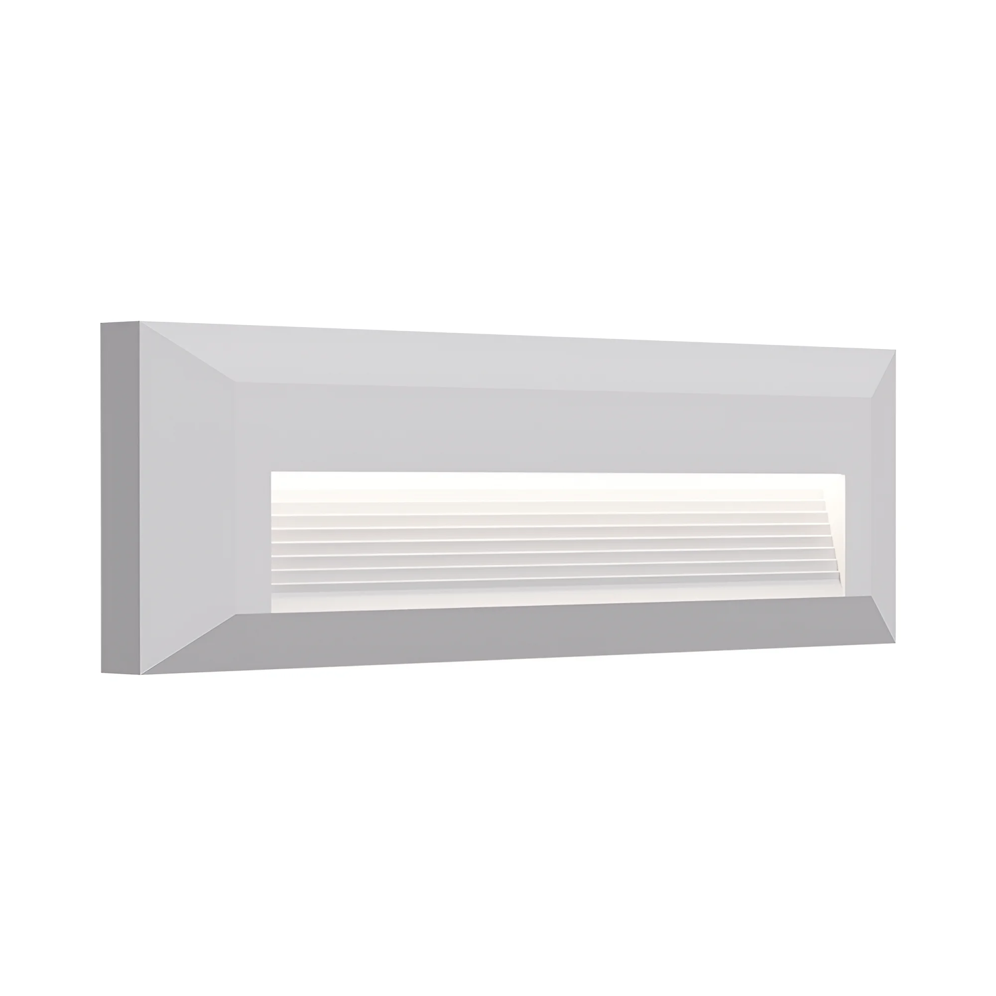 Braytron LED Wandleuchte Außen IP65 3W 3CCT (3000K/4000K/6500K) – Direkt oder Indirekt – Stufenleuchte Treppenbeleuchtung Wandlampe Außenbereich Schwarz Weiß Grau – 180lm (Weiß, Indirket) – Ansicht 5
