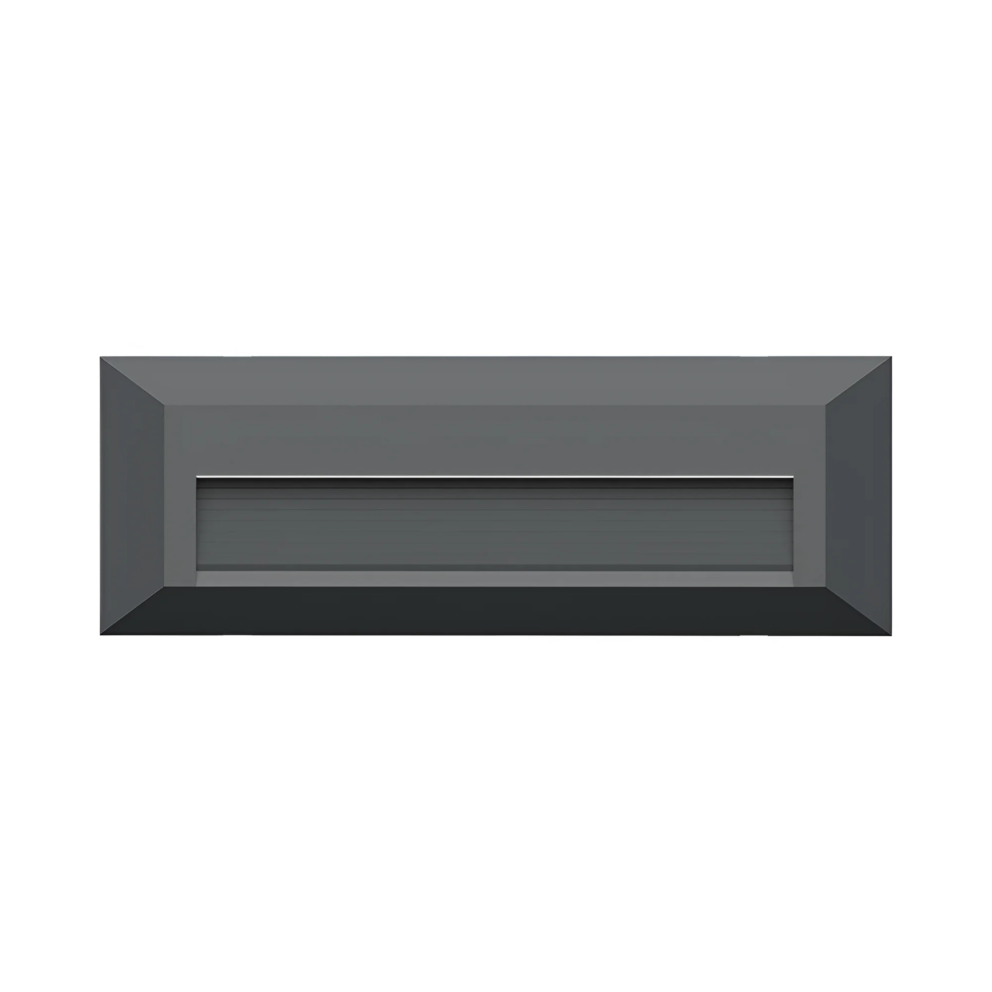 Braytron LED Wandleuchte Außen IP65 3W 3CCT (3000K/4000K/6500K) – Direkt oder Indirekt – Stufenleuchte Treppenbeleuchtung Wandlampe Außenbereich Schwarz Weiß Grau – 180lm (Grau, Indirket) – Ansicht 4