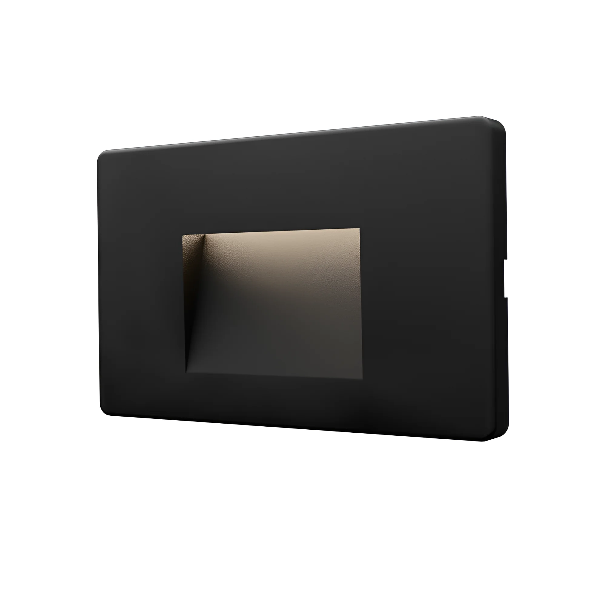 Applique murale LED carrée 3W noir 3en1 IP65 – VEKTA B extérieur – BG38-02181