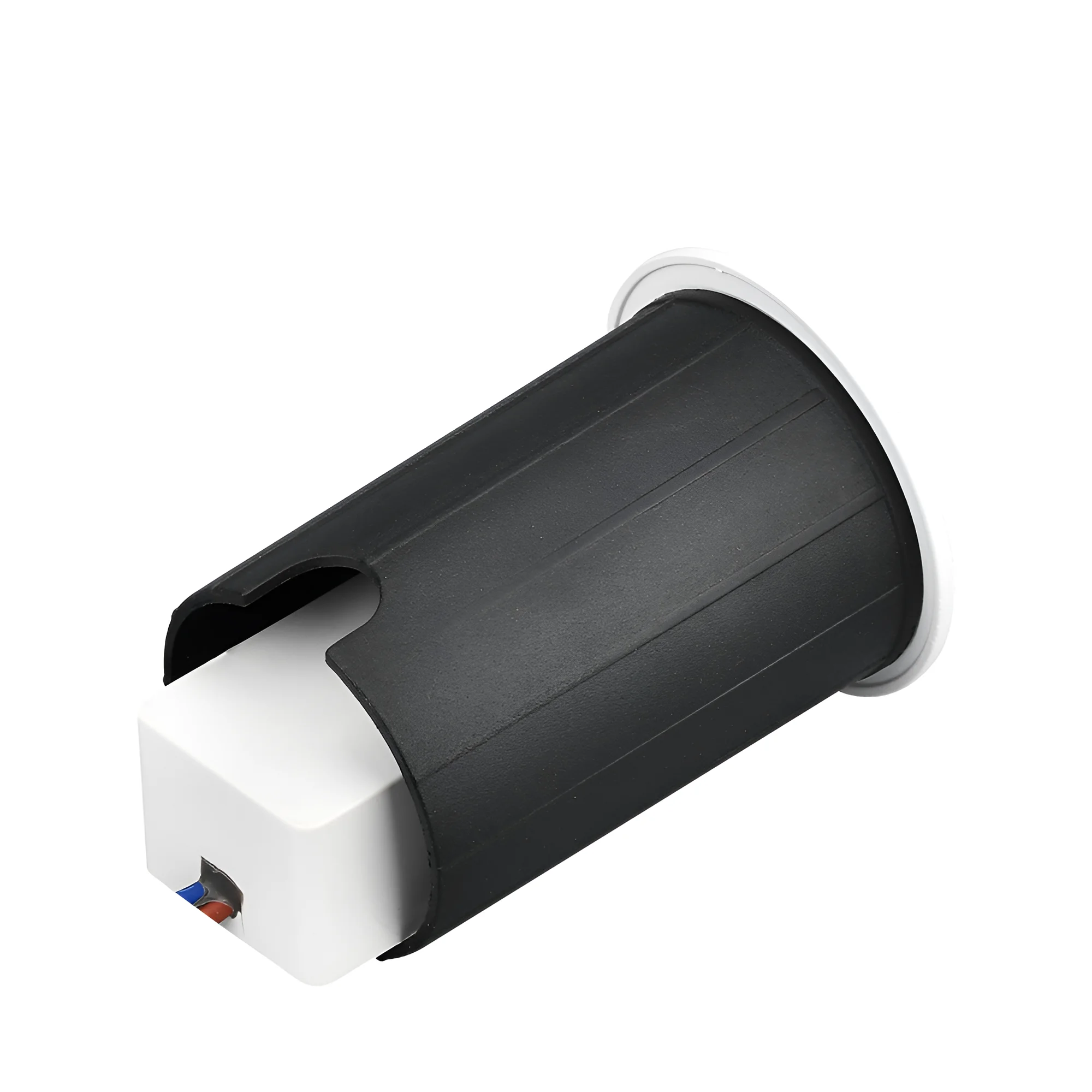 Braytron LED Strahler Außen 2W, 240 Lumen, Warmweiß 3000K, IP65 wasserdicht, Fluter Flutlicht Außenstrahler (Weiß) – Ansicht 4
