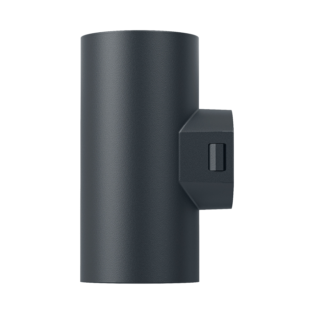 Braytron LED Wandleuchte Außen Zylinder Rund 2x 9W IP65, 3in1 Up&Down Außenlampe, Wandlicht für Terrasse, Balkon & Garten, wetterfest, modernes Design, warmweiß/neutrales Weiß/kaltweiß wählbar CCT – Ansicht 4