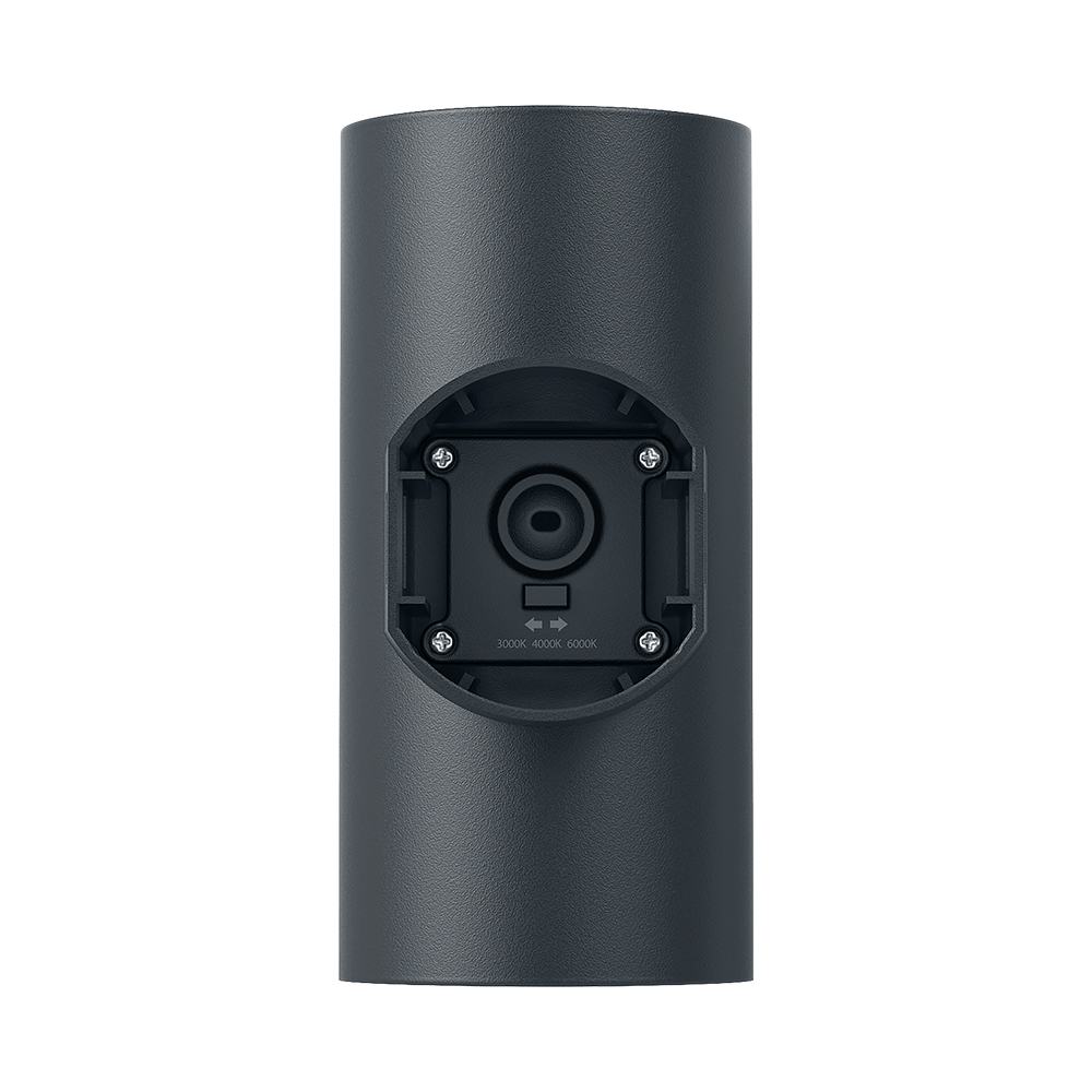 Braytron LED Wandleuchte Außen Zylinder Rund 2x 9W IP65, 3in1 Up&Down Außenlampe, Wandlicht für Terrasse, Balkon & Garten, wetterfest, modernes Design, warmweiß/neutrales Weiß/kaltweiß wählbar CCT – Ansicht 5