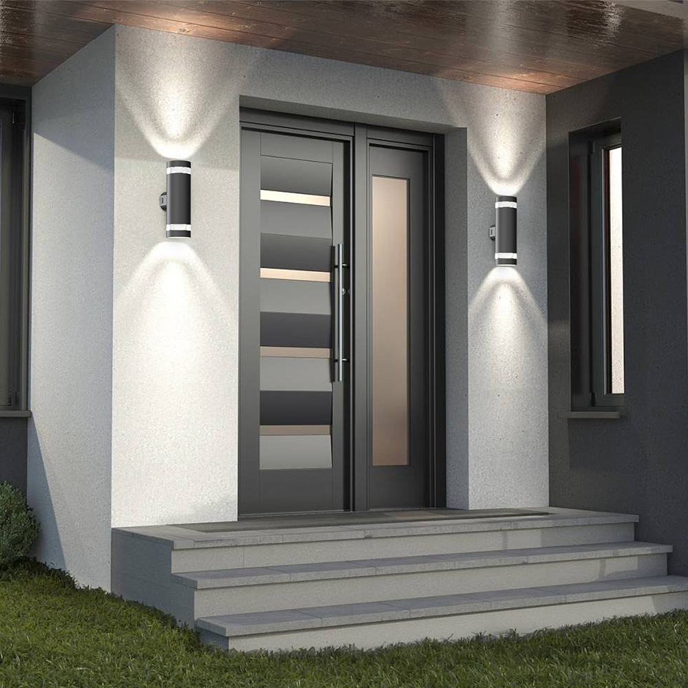 BRY-VEKTA-DA-WL.2-BLC-2x9W-3IN1-IP65-WALL LIGHT – Ansicht 2