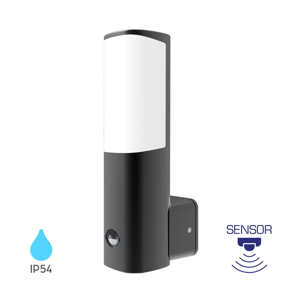 LED ZIDNA SVETILJKA 7W 3000K SA SENZOROM IP54