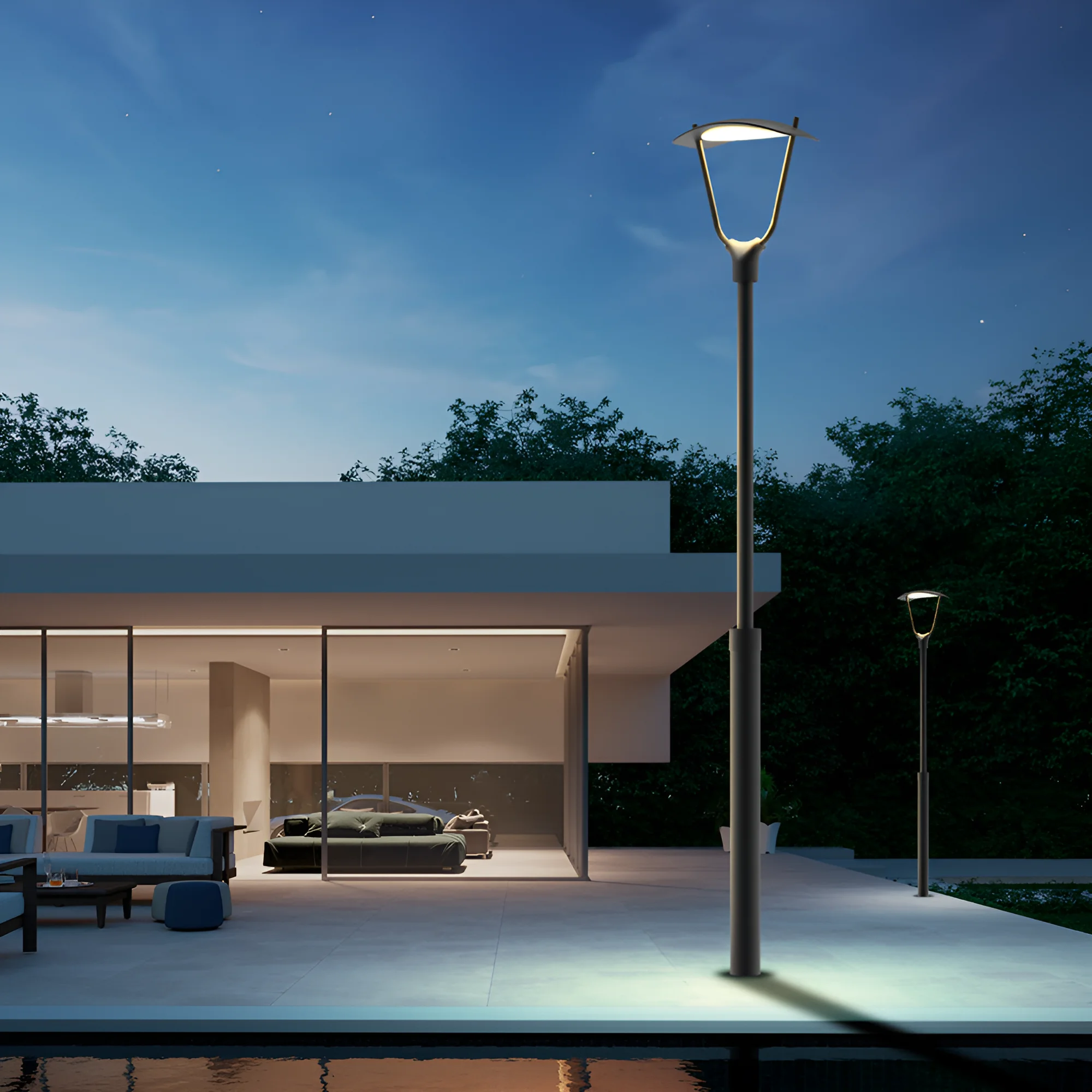 BRY-TIRANA-TOPLIGHT-45W-3IN1-BLC-IP65-LED BOLLARD