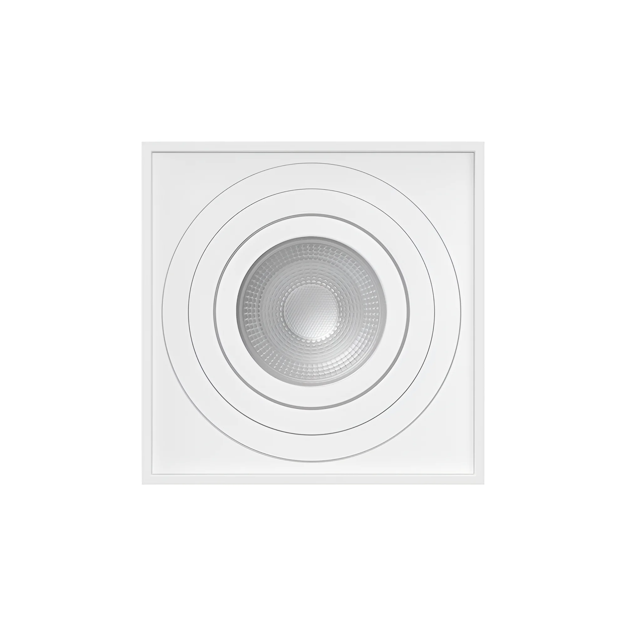 Braytron LED Deckenleuchte Max.1×35W GU10, IP20 Deckenlampe für Wohnzimmer, Küche, Flur (Weiß) – Ansicht 3
