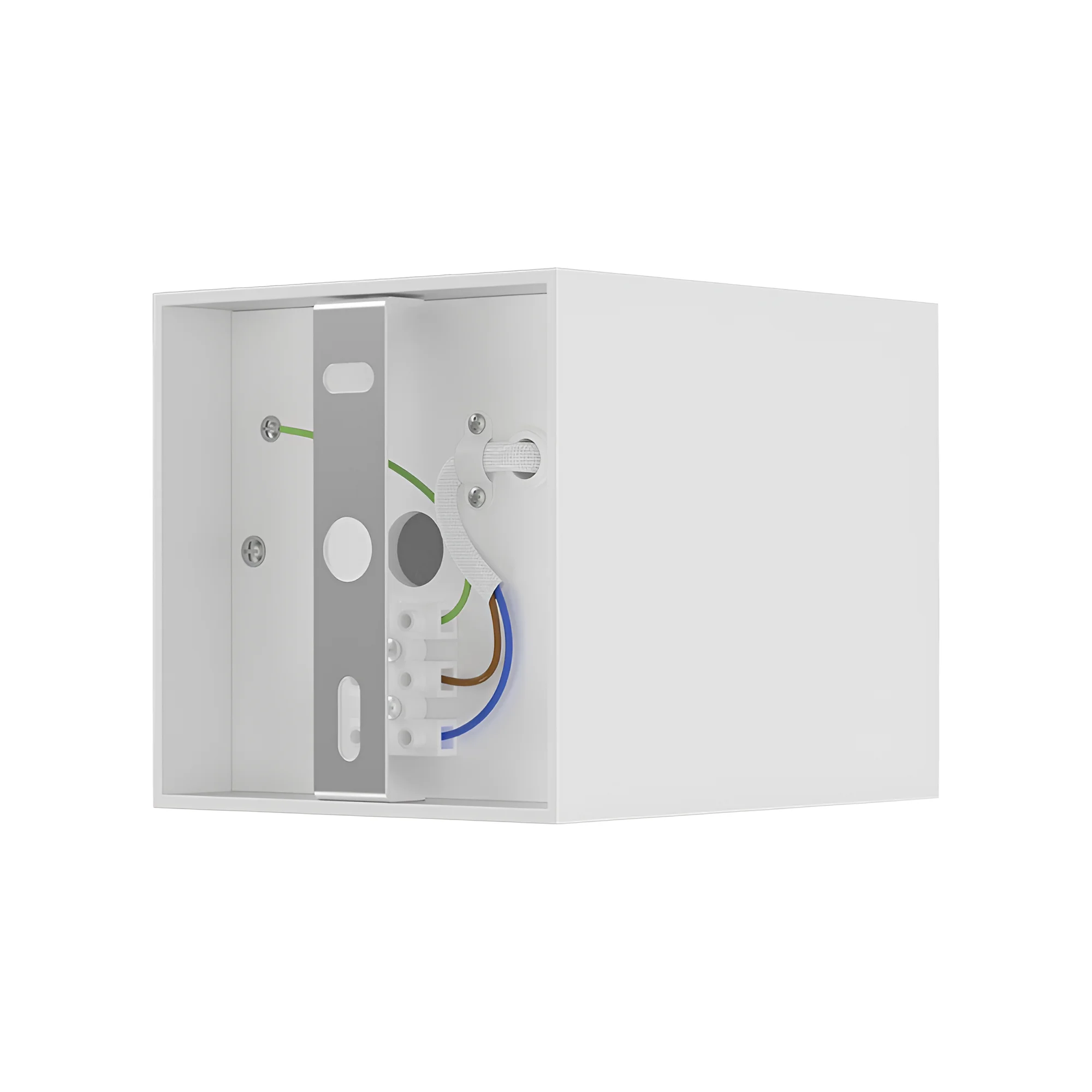 Braytron LED Deckenleuchte Max.1×35W GU10, IP20 Deckenlampe für Wohnzimmer, Küche, Flur (Weiß) – Ansicht 4