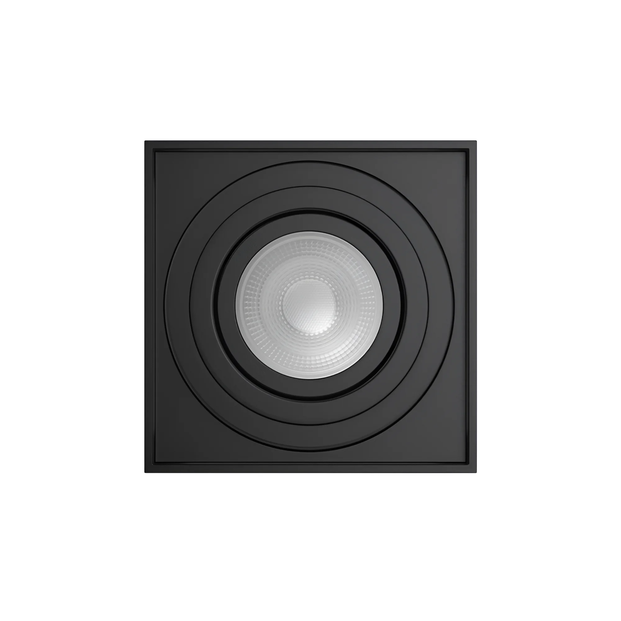 Braytron LED Deckenleuchte Max.1×35W GU10, IP20 Deckenlampe für Wohnzimmer, Küche, Flur (Schwarz) – Ansicht 3