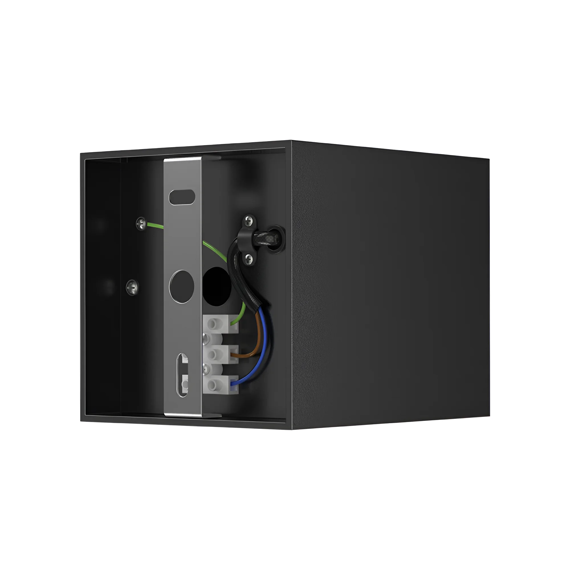 Braytron LED Deckenleuchte Max.1×35W GU10, IP20 Deckenlampe für Wohnzimmer, Küche, Flur (Schwarz) – Ansicht 4