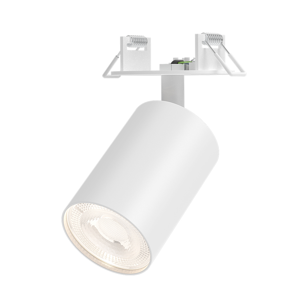 Braytron LED Deckenleuchte Max.1×35W GU10, IP20 Deckenlampe für Wohnzimmer, Küche, Flur (Weiß) – Ansicht 3