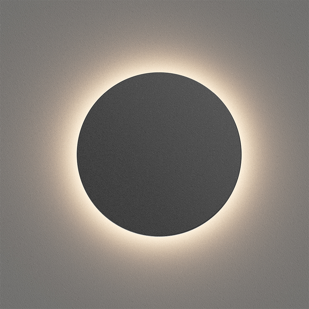 Braytron LED Treppenbeleuchtung 230V Unterputz Wandeinbauleuchte 2W 200lm 3IN1 Farbwahl 3000K 4000K 6500K Stufenbeleuchtung Innen Treppenlicht Flur Wand Stufen (Rund Schwarz) – Ansicht 2