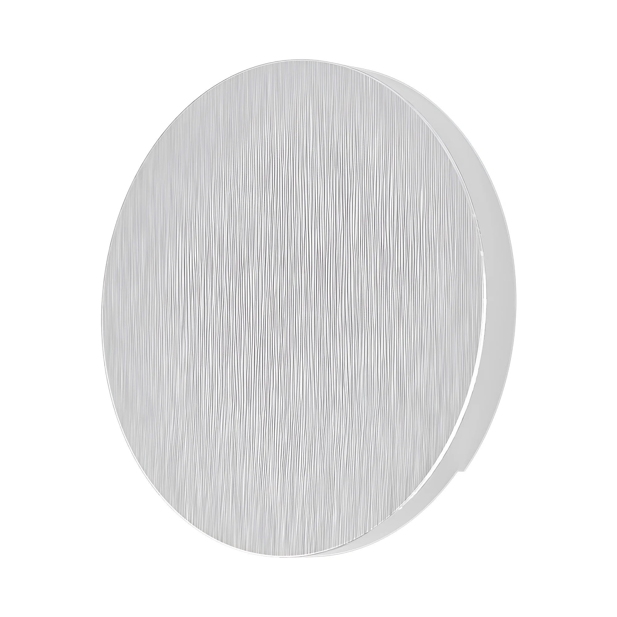 Braytron LED Treppenbeleuchtung 230V Unterputz Wandeinbauleuchte 2W 200lm 3IN1 Farbwahl 3000K 4000K 6500K Stufenbeleuchtung Innen Treppenlicht Flur Wand Stufen (Rund Aluminium gebürstet) – Ansicht 3