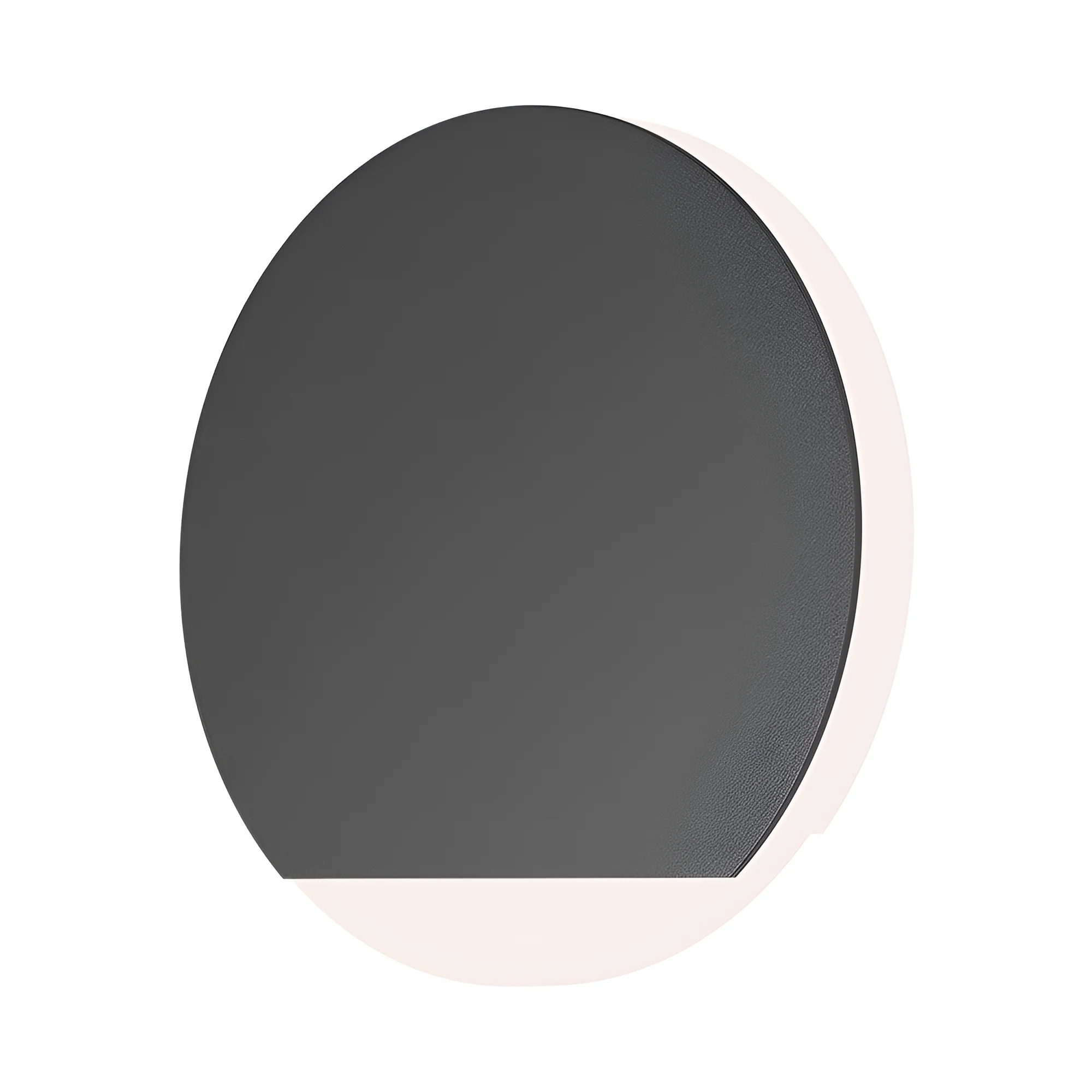 Cache pour luminaire d'escalier LED – Rond 2 feux, Noir – BH07-00111