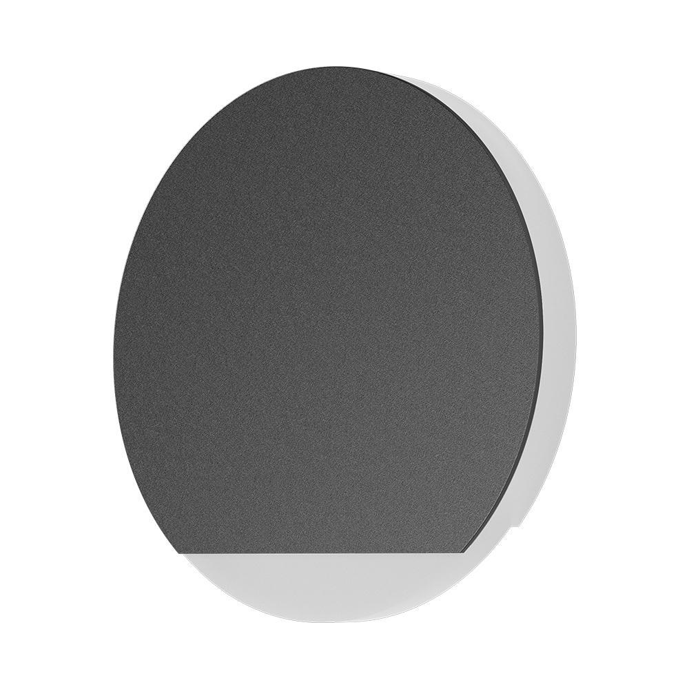 Braytron LED Treppenbeleuchtung 230V Unterputz Wandeinbauleuchte 2W 200lm 3IN1 Farbwahl 3000K 4000K 6500K Stufenbeleuchtung Innen Treppenlicht Flur Wand Stufen (Rund schwarz downlight) – Ansicht 3