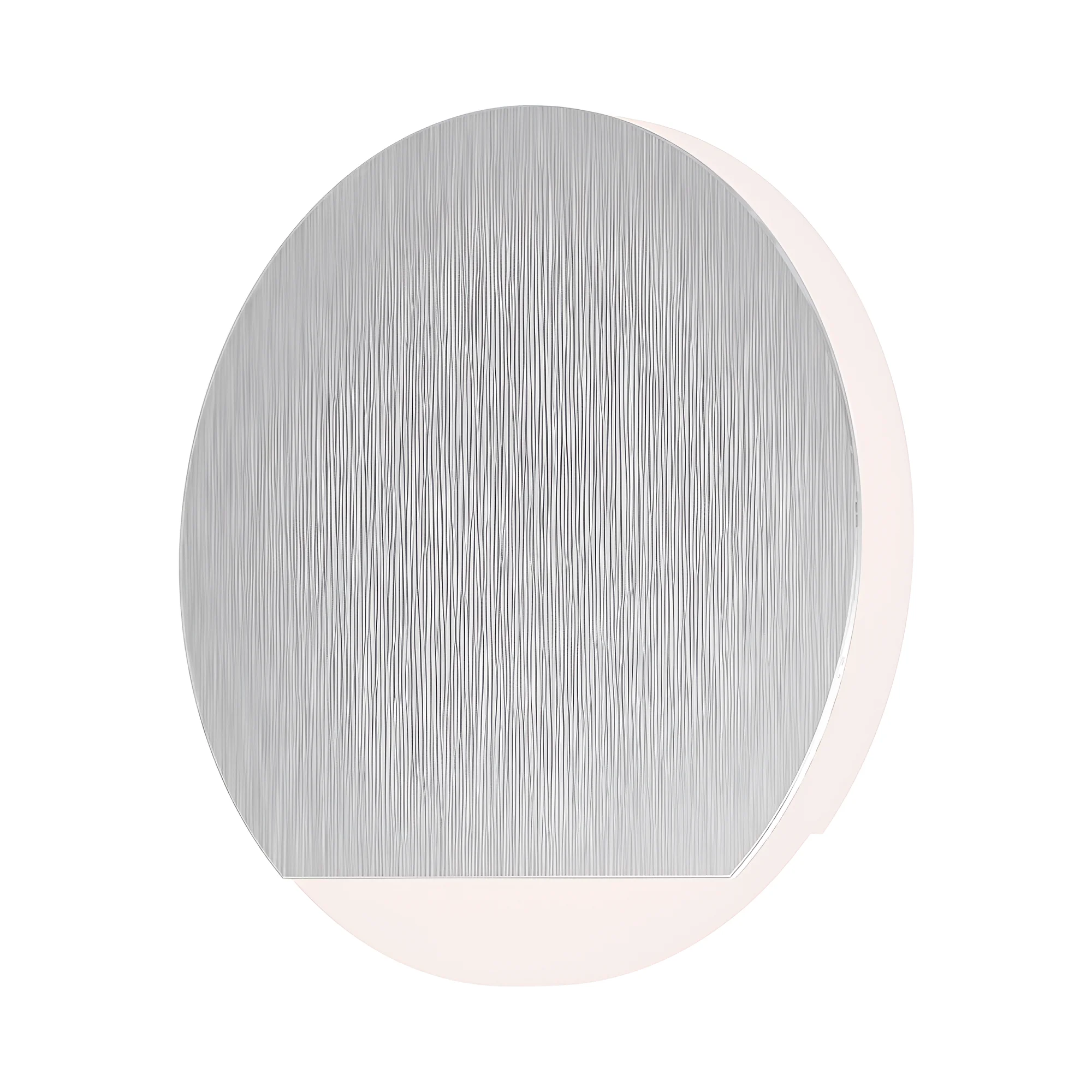 Cache pour luminaire d'escalier LED – Rond 2 feux, Argenté – BH07-00113