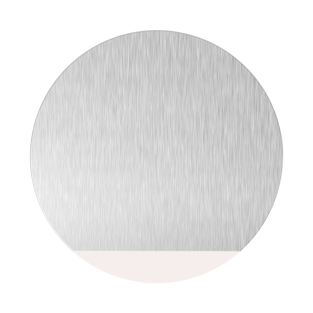 Braytron LED Treppenbeleuchtung 230V Unterputz Wandeinbauleuchte 2W 200lm 3IN1 Farbwahl 3000K 4000K 6500K Stufenbeleuchtung Innen Treppenlicht Flur Wand Stufen (Rund Aluminium gebürstet downlight) – Ansicht 4