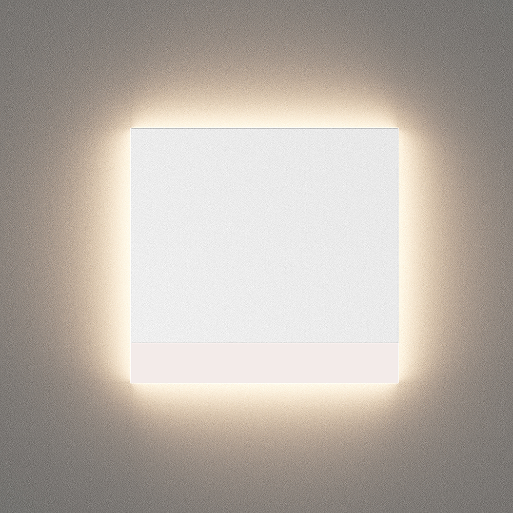 Braytron LED Treppenbeleuchtung 230V Unterputz Wandeinbauleuchte 2W 200lm 3IN1 Farbwahl 3000K 4000K 6500K Stufenbeleuchtung Innen Treppenlicht Flur Wand Stufen (Eckig weiß downlight) – Ansicht 2