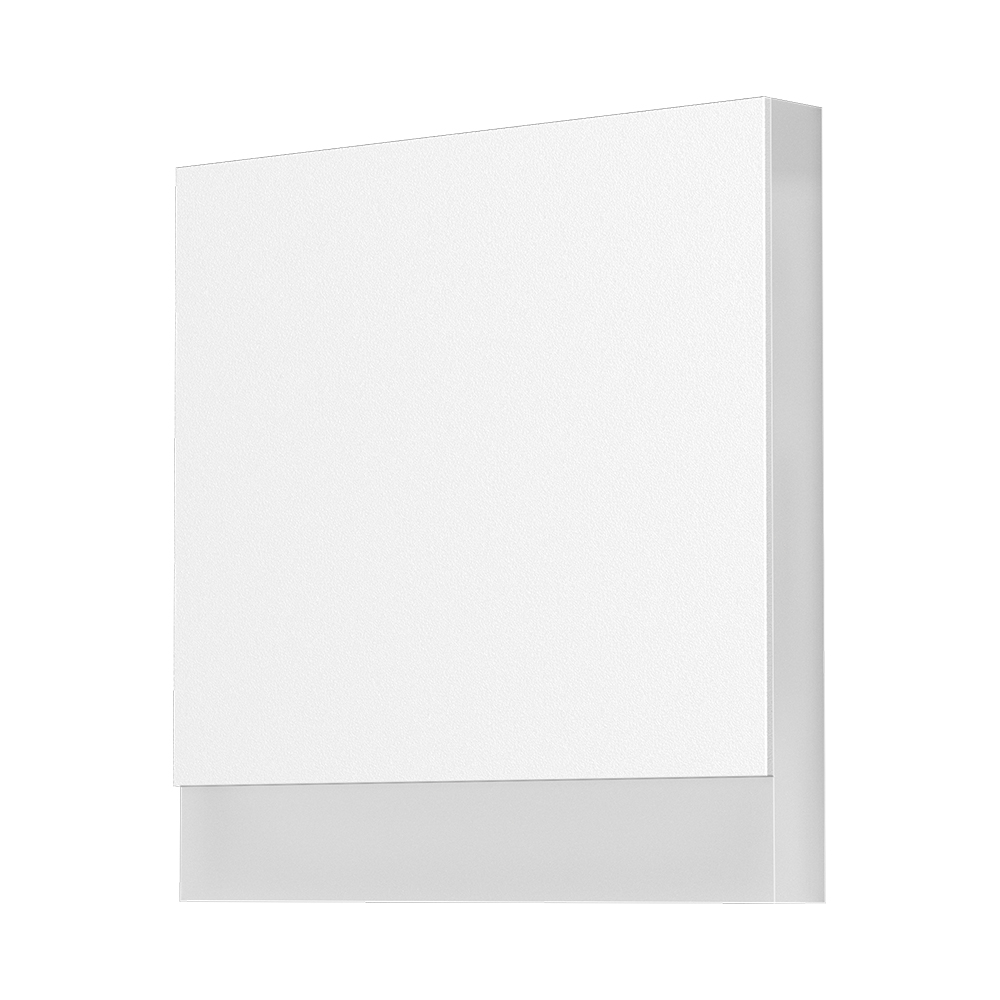 Braytron LED Treppenbeleuchtung 230V Unterputz Wandeinbauleuchte 2W 200lm 3IN1 Farbwahl 3000K 4000K 6500K Stufenbeleuchtung Innen Treppenlicht Flur Wand Stufen (Eckig weiß downlight) – Ansicht 3