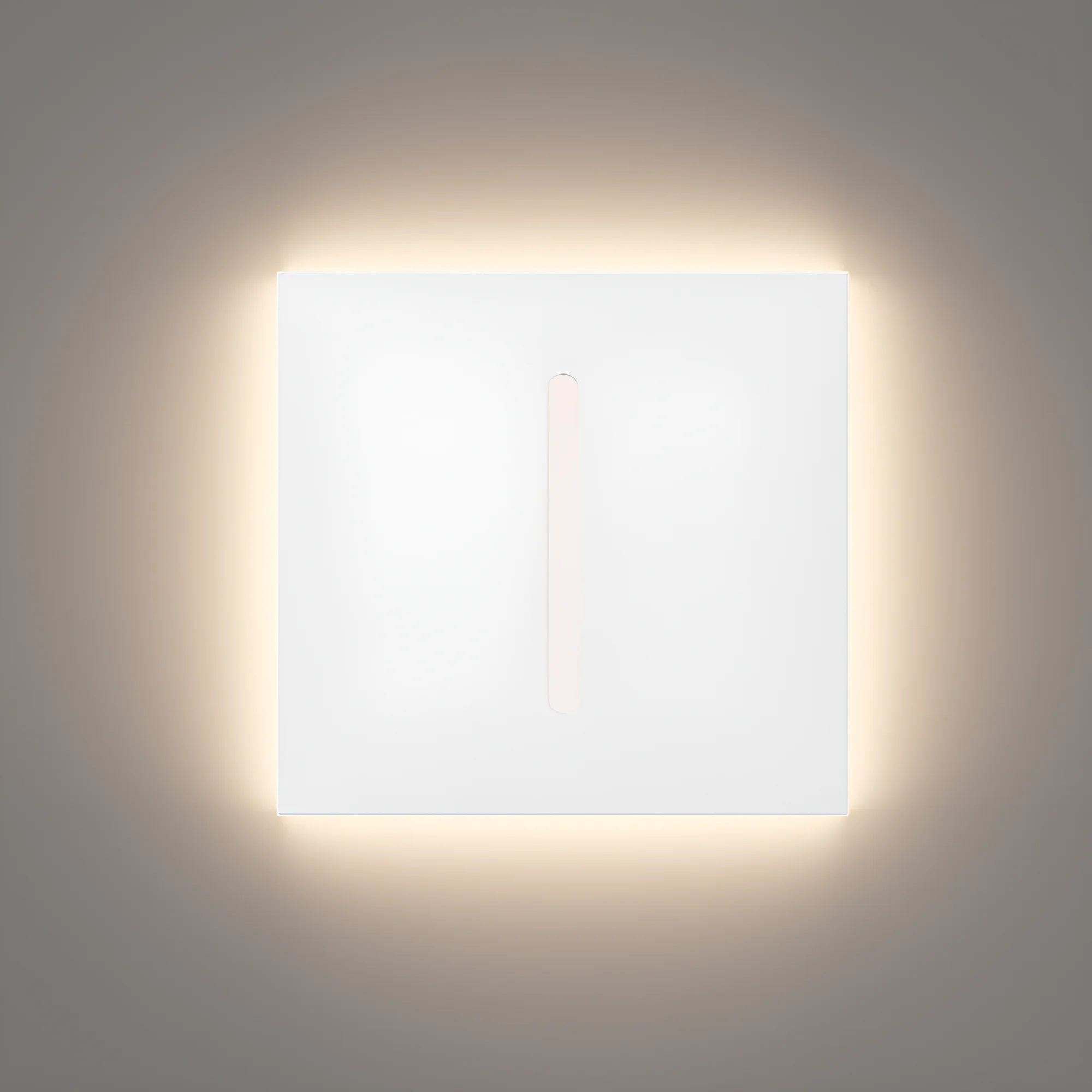 Braytron LED Treppenbeleuchtung 230V Unterputz Wandeinbauleuchte 2W 200lm 3IN1 Farbwahl 3000K 4000K 6500K Stufenbeleuchtung Innen Treppenlicht Flur Wand Stufen (Eckig Weiß geschlitzt) – Ansicht 2