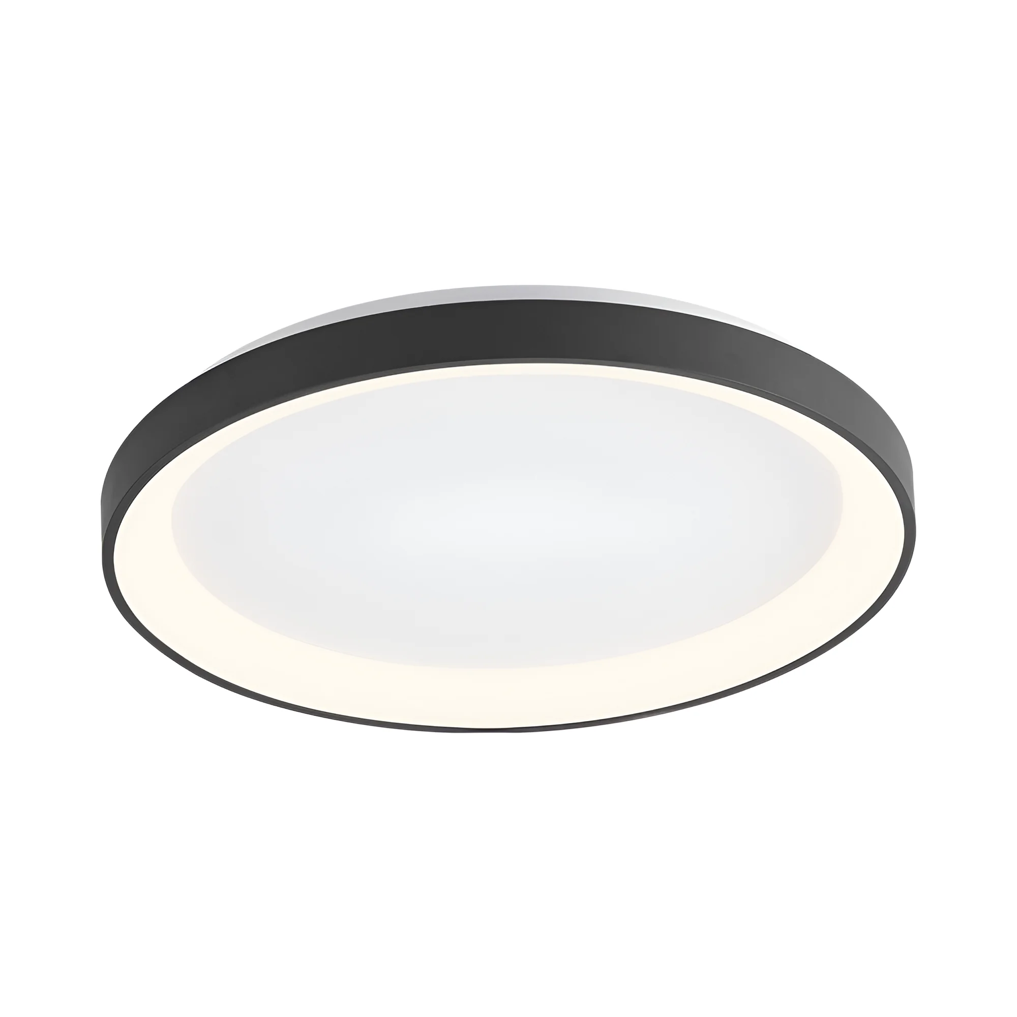 Plafonnier LED rond 36W – 3CCT, Noir, IP20 – BH17-00281