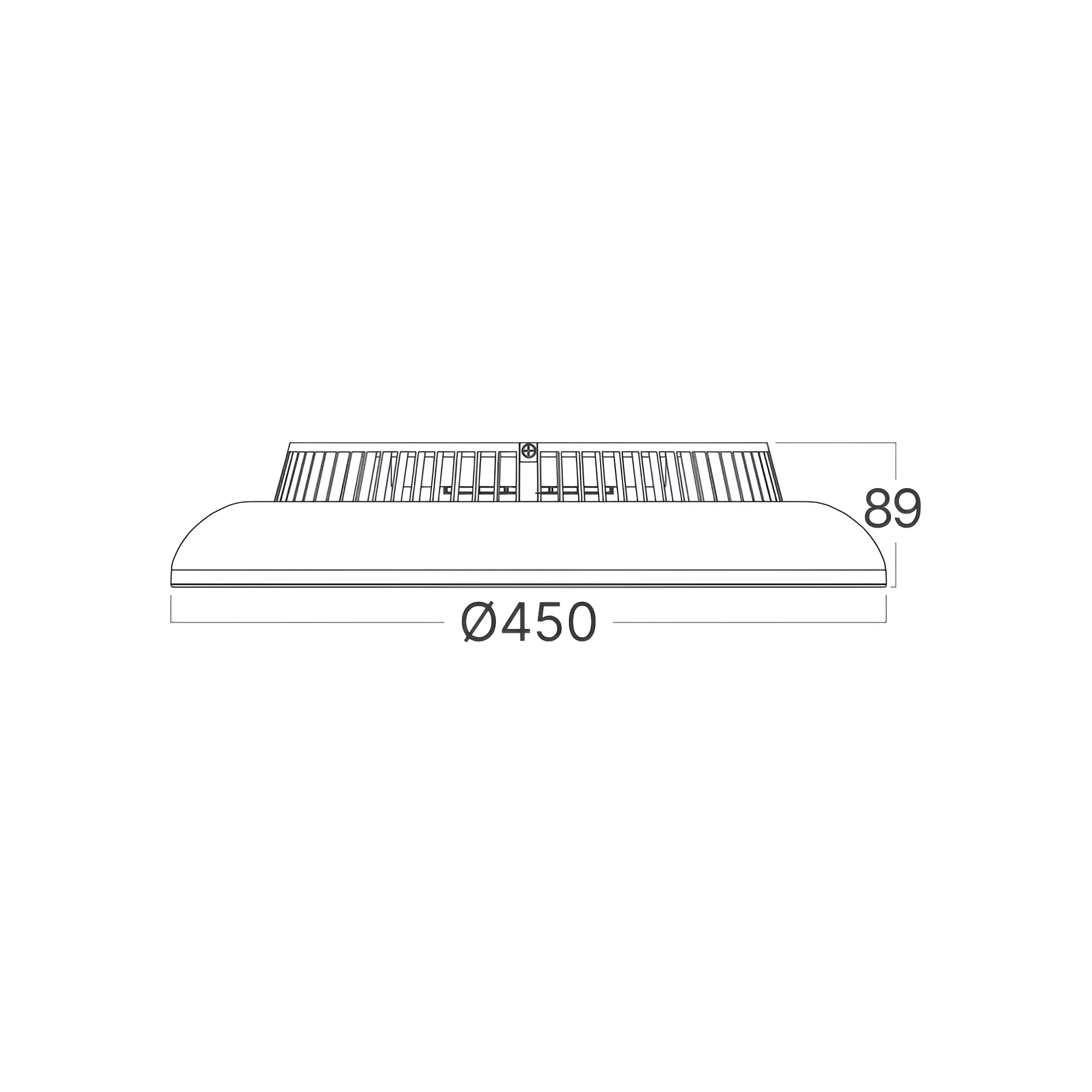 Braytron LED Deckenventilator mit Licht & Fernbedienung Ø45 cm – RGB + 3CCT (3000K/4000K/6500K), dimmbar, 24W LED + 30W Ventilator, 1700lm, moderner leiser Deckenlüfter für Wohnzimmer & Schlafzimmer – Ansicht 6