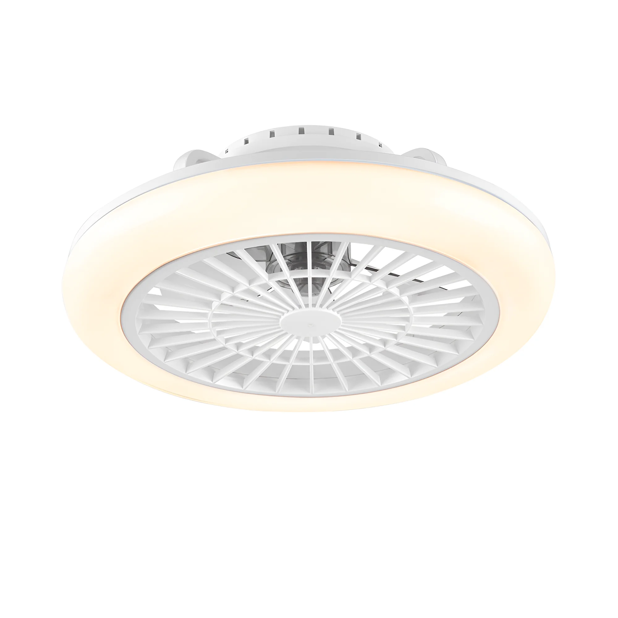 Ventilateur de plafond LED 40+20W – Télécommande & App, 3CCT, Blanc – BH85-00040