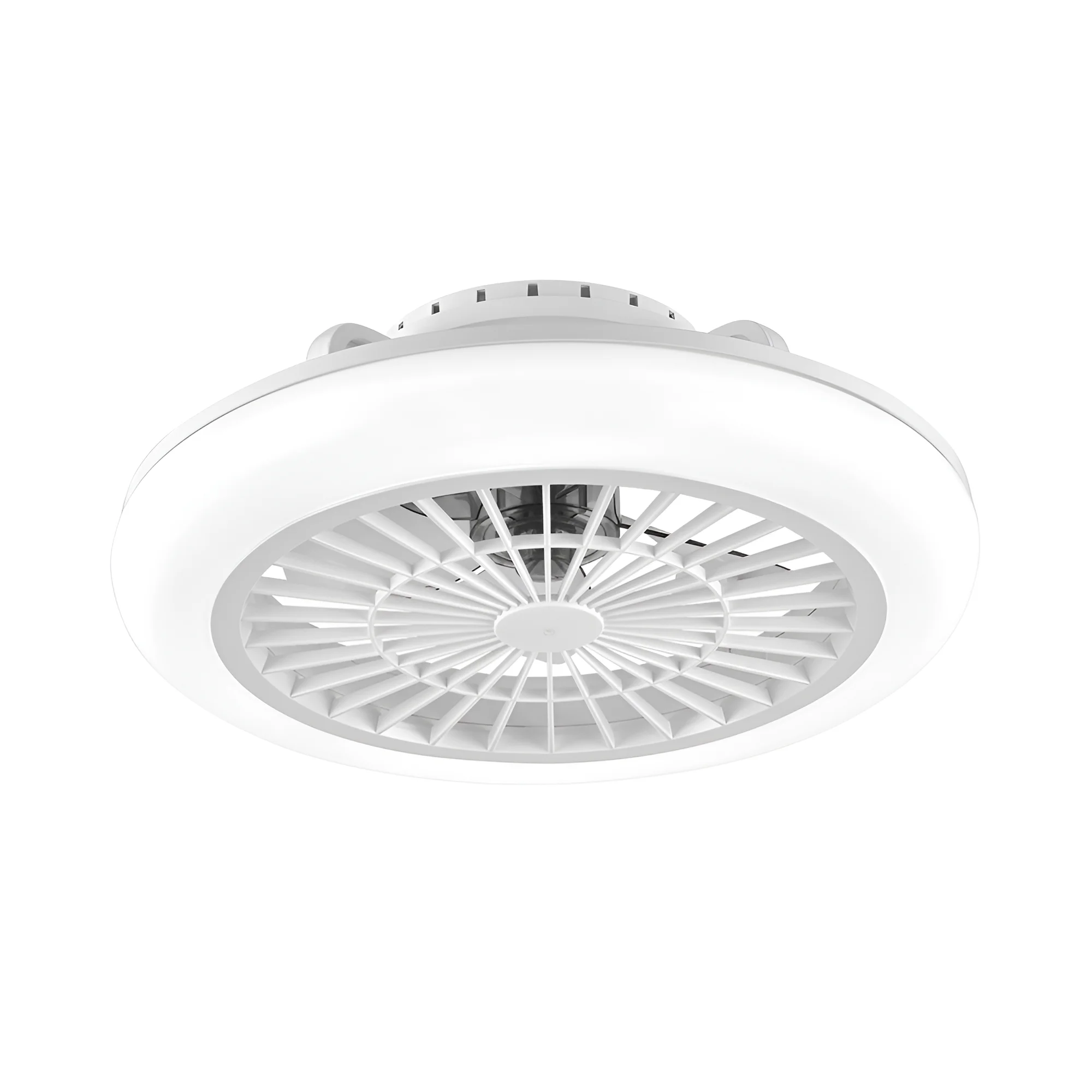 Braytron Deckenventilator mit Licht LED – 40W Deckenlampe + 20W Ventilator, Fernbedienung & App Steuerung, 3CCT Farbtemperatur, Ø45 cm moderner Deckenlüfter für Wohnzimmer, Schlafzimmer, Büro – Ansicht 4