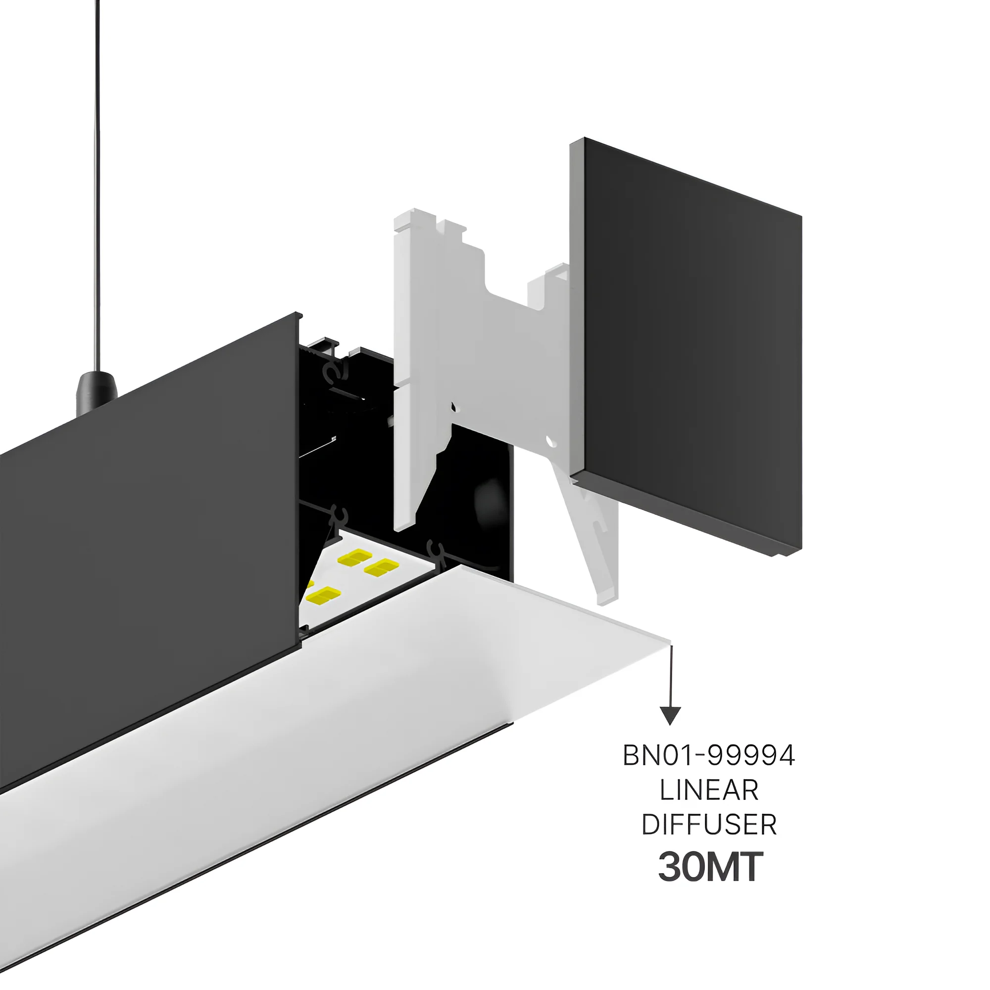 BRY-ALINE 55-OPAL-PC-30MT-LINEAR-DIFFUSER