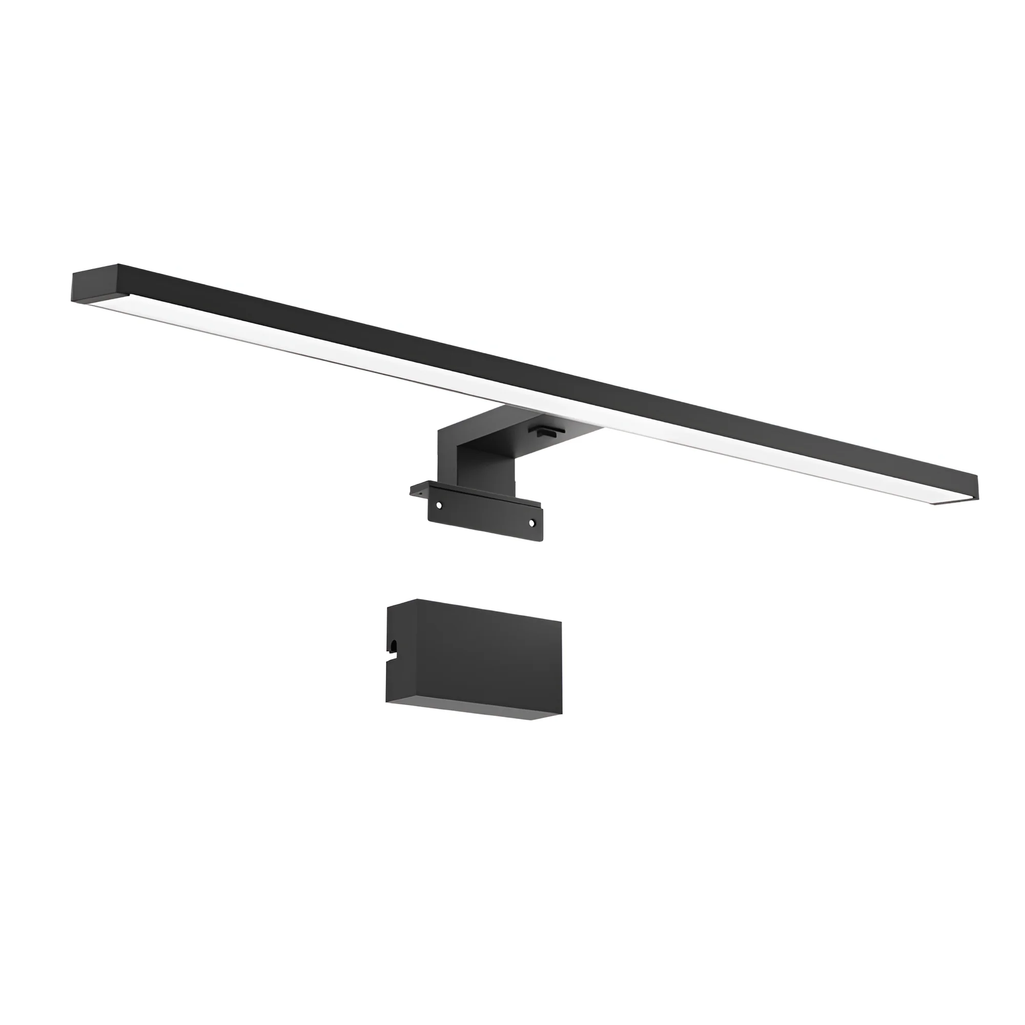 Braytron LED Wandleuchte 12W, 1160 Lumen, Warmweiß, Neutralweiß, Kaltweiß 3IN1, IP44, Wandlampe für Innen und Außen, Aluminium-PC (Schwarz) – Ansicht 7